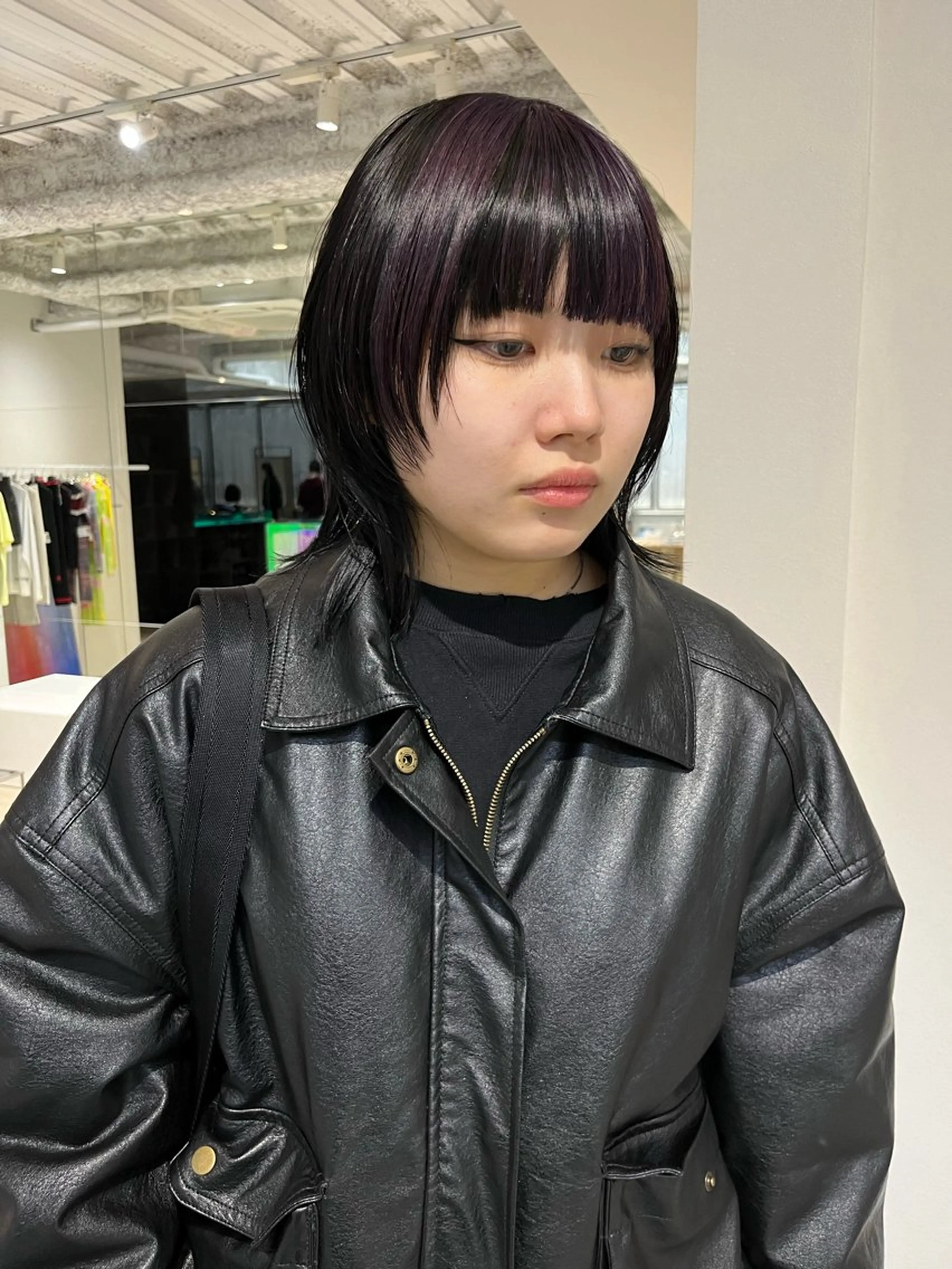 ミディアム カラー ANY/ Nanaのヘアスタイル