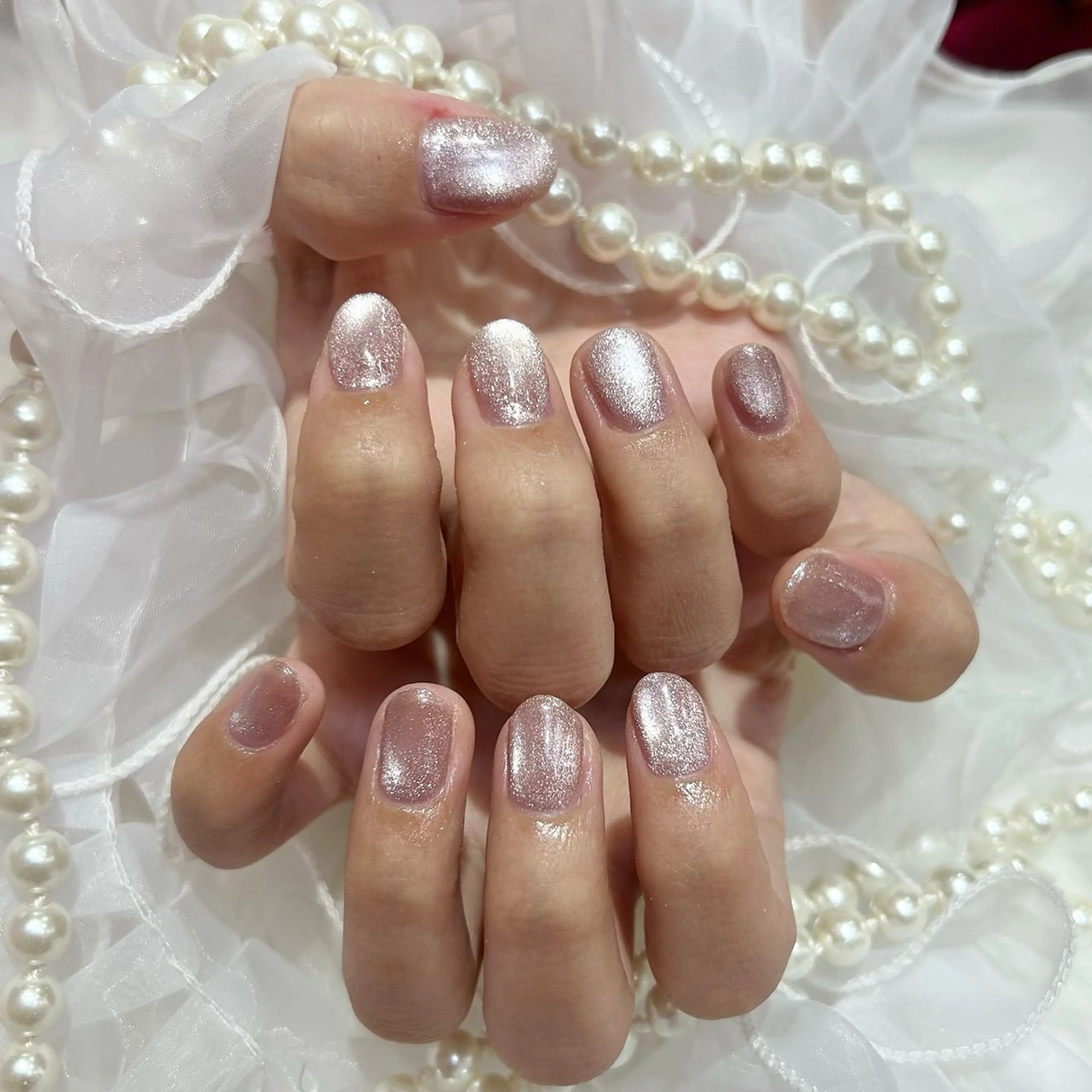 ネイル マグネットネイル ハンドネイル WISTERIA ayumiのネイルデザイン