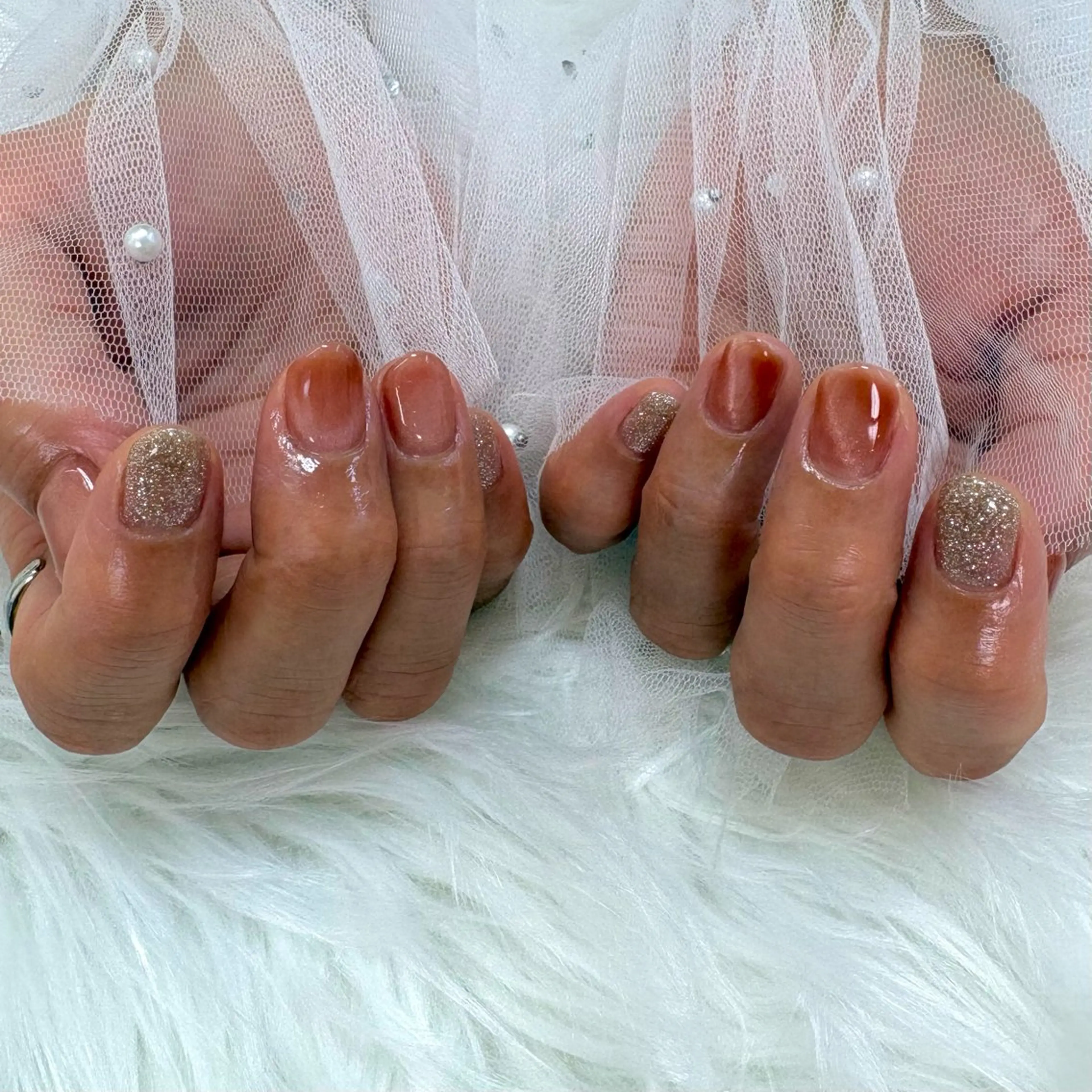 ネイル マグネットネイル ハンドネイル SHINE nail salonのネイルデザイン