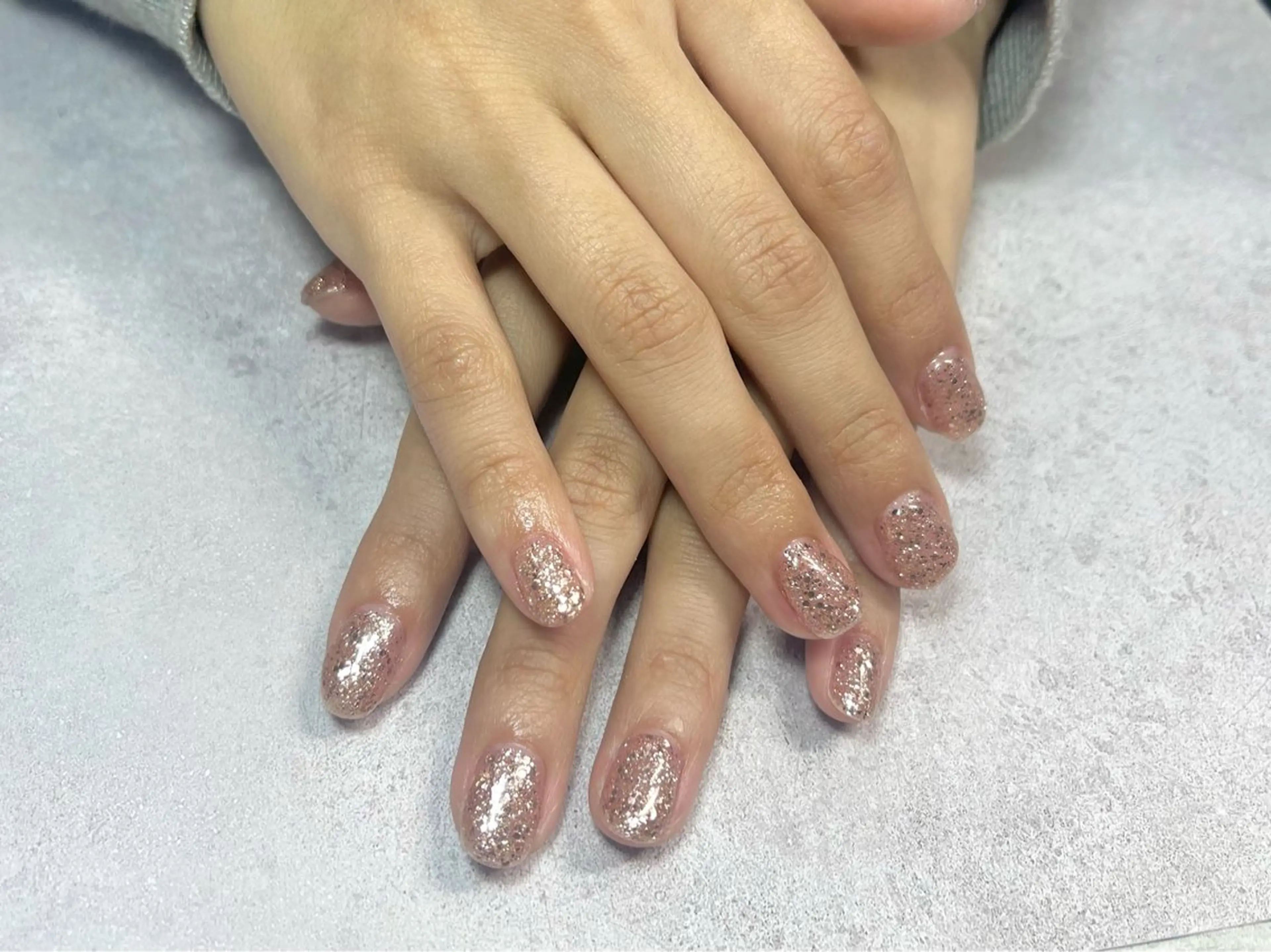 ネイル ワンカラーネイル more Private Nail Salon所属・K. makiのネイルデザイン