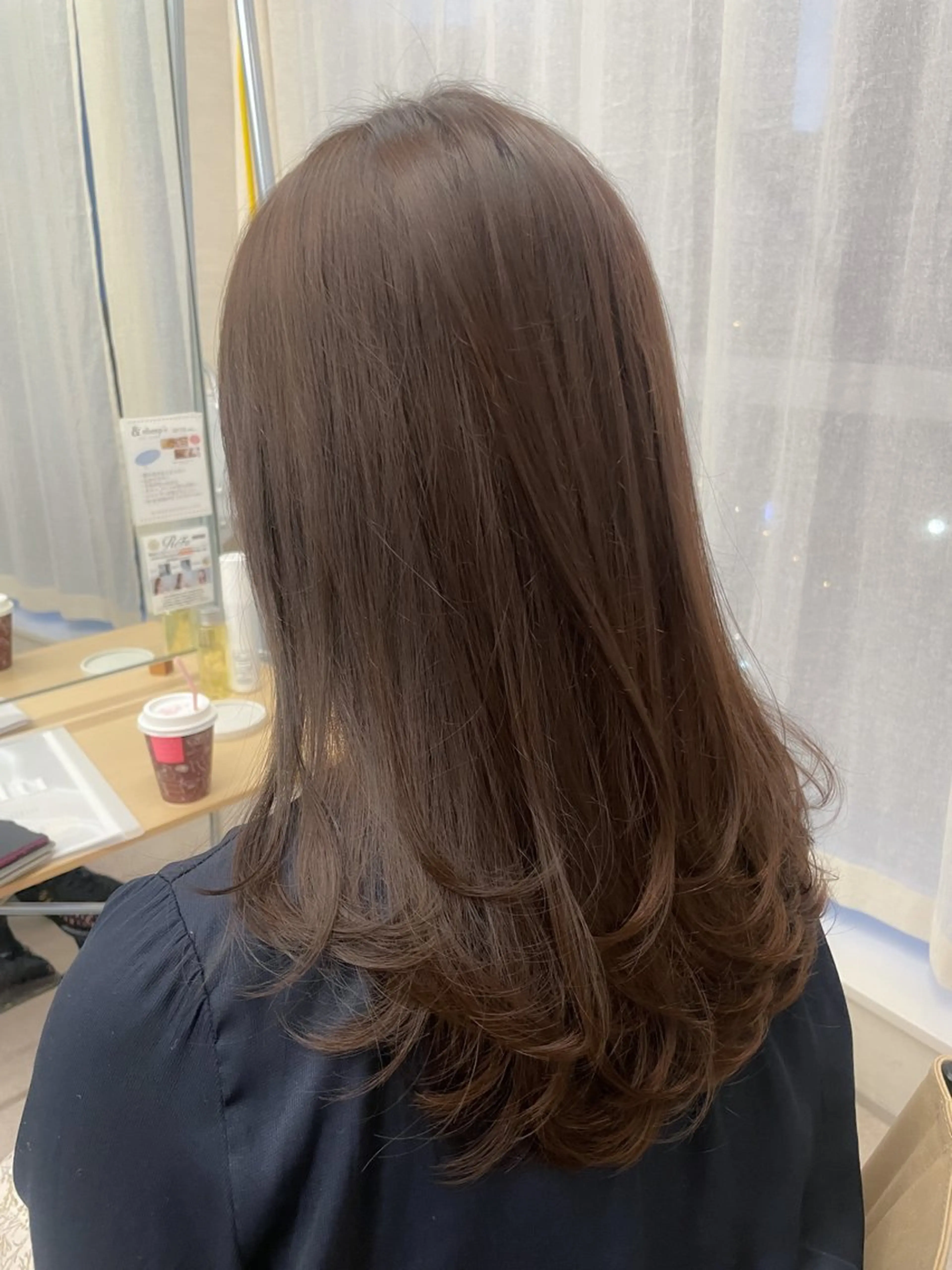 セミロング カラー Grand Link （グランリンク）のヘアスタイル