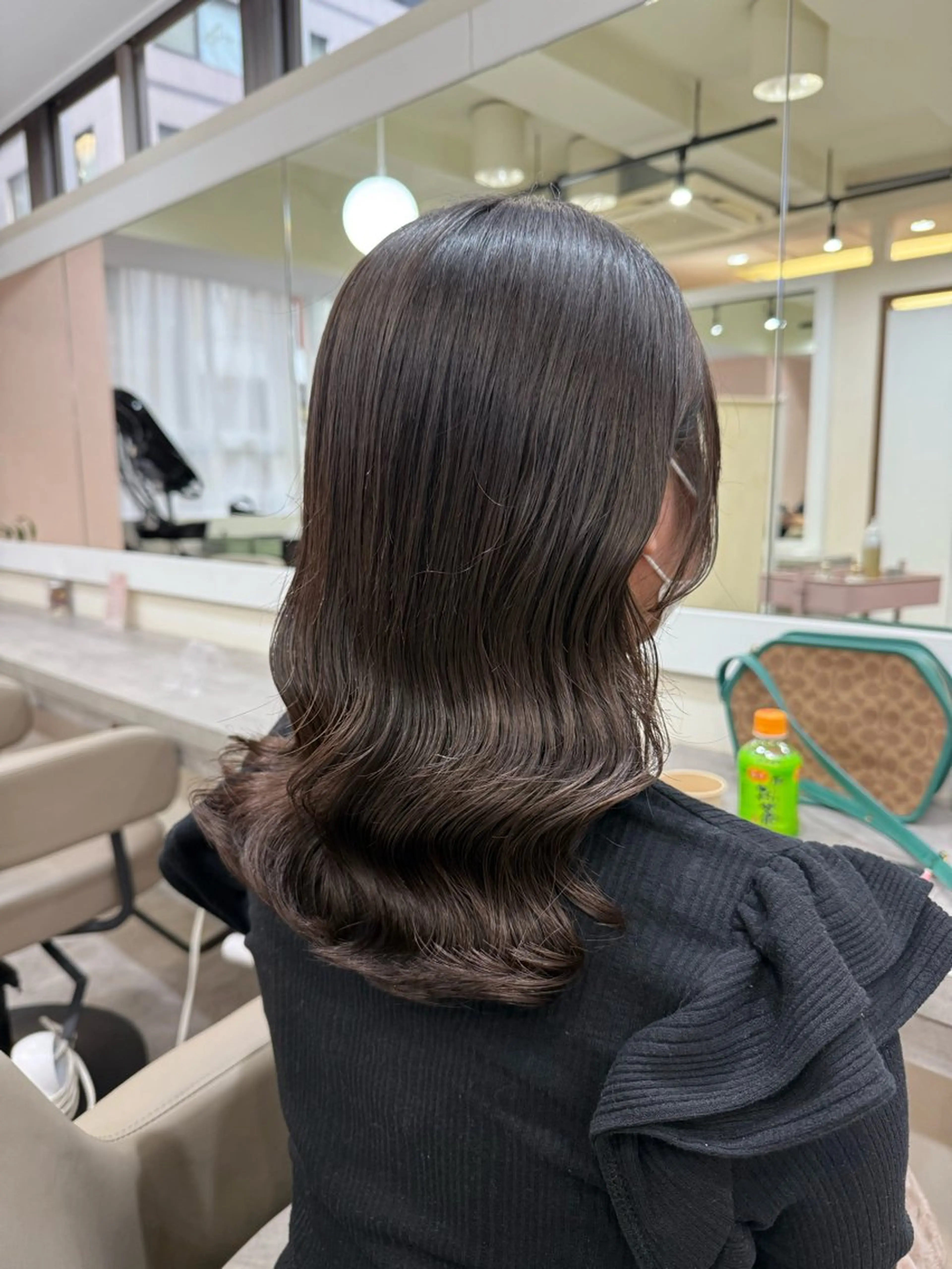 ミディアム パーマ 韓国風パーマ/ヘア セット/店長みづきのヘアスタイル