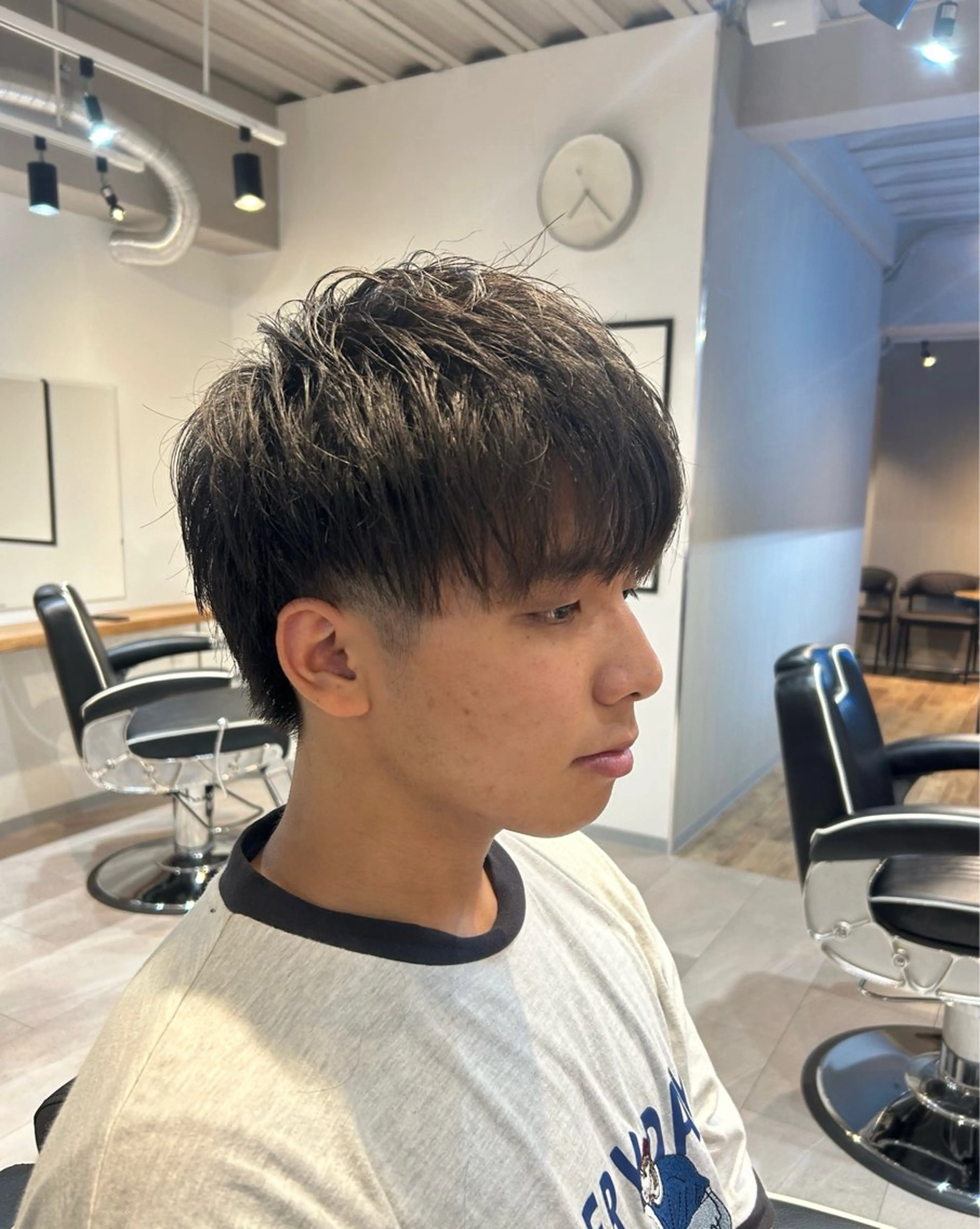 ショート メンズ カット SYUYA/パーマ/ マッシュスタイル特化のヘアスタイル