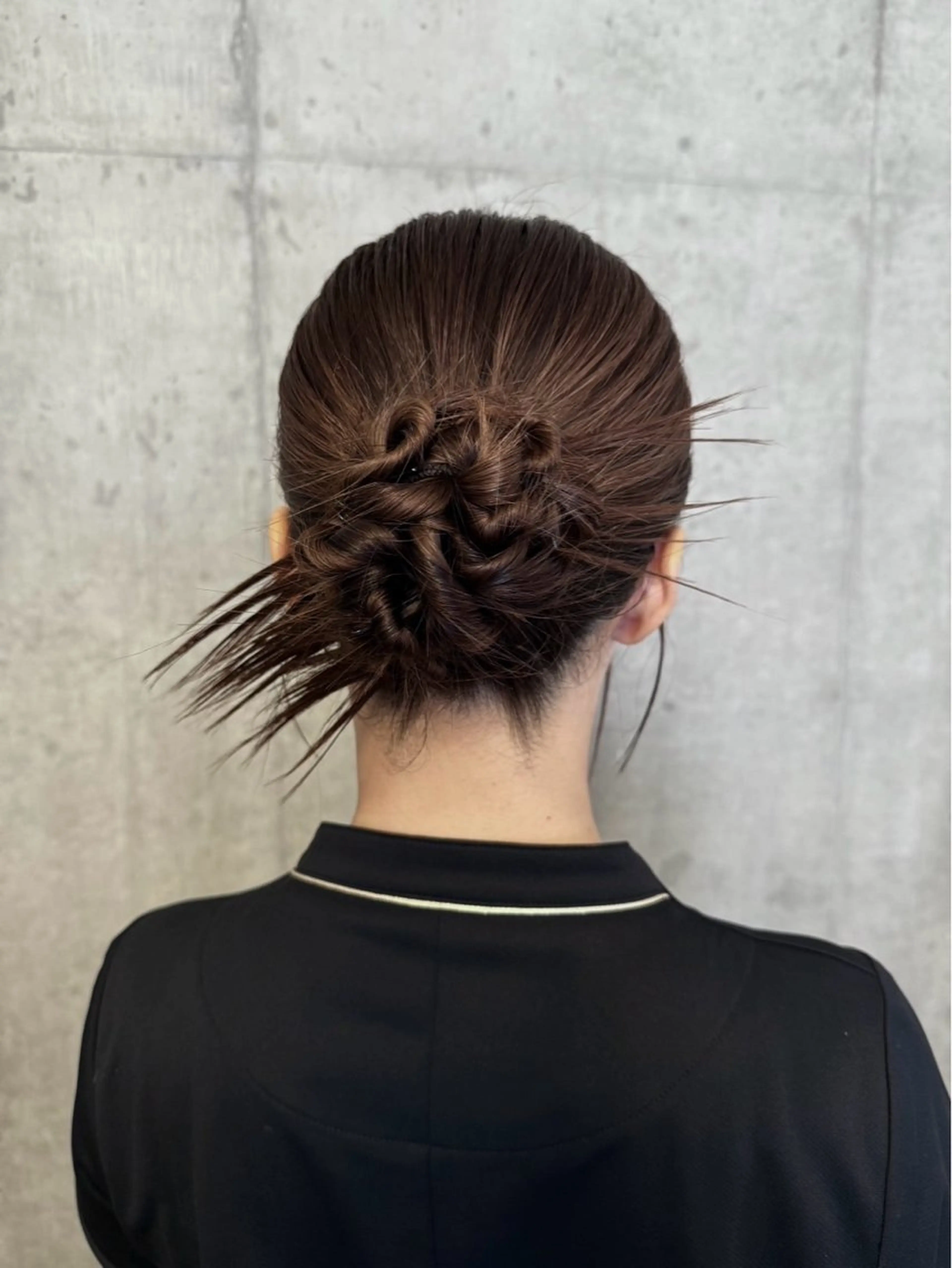 ロング ヘアセット nito.所属・ハイトーン 🩵NATSUKIのヘアスタイル