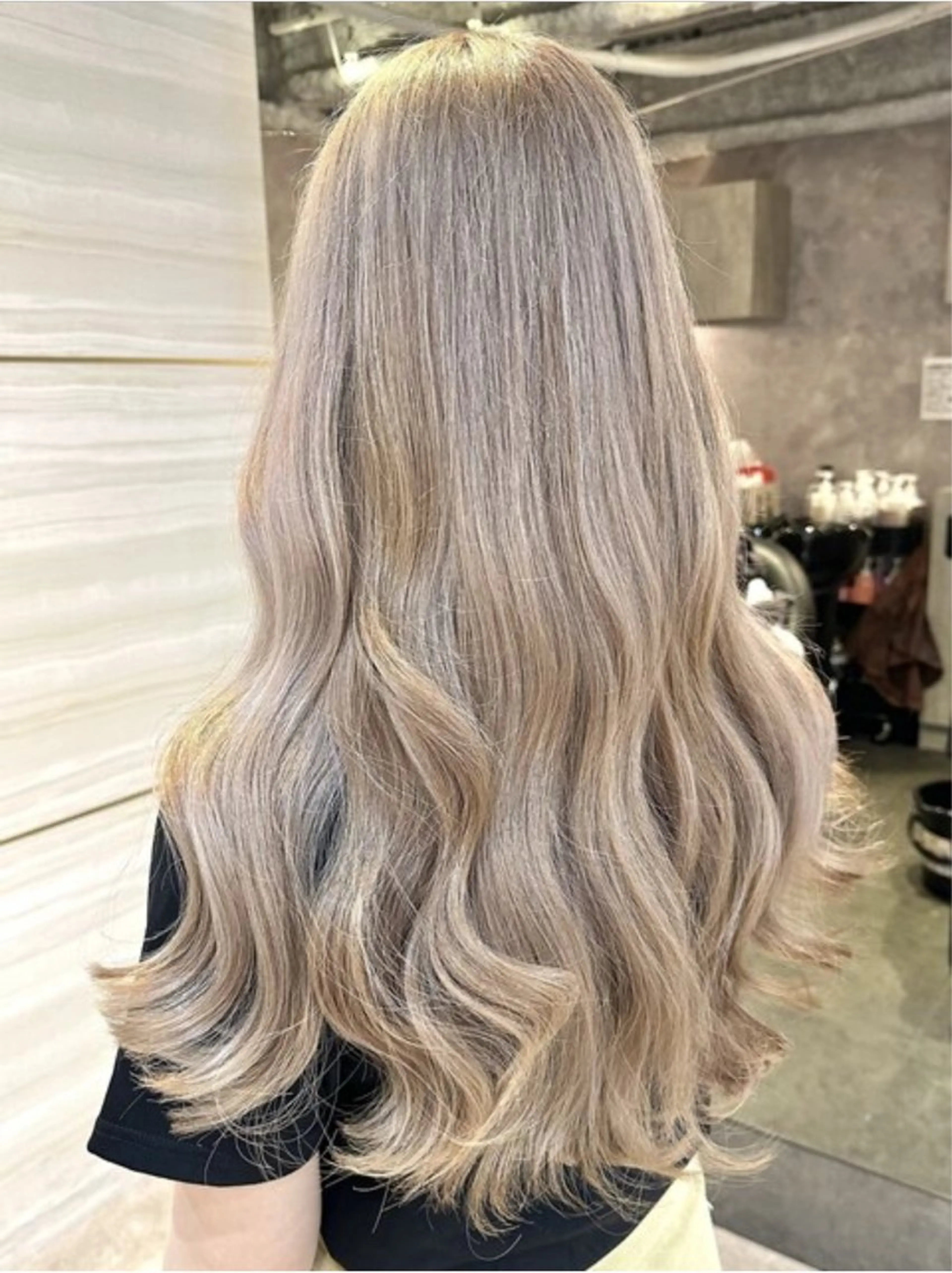 ロング 💘Kurea💘 艶髪/韓国/暗髪のヘアスタイル