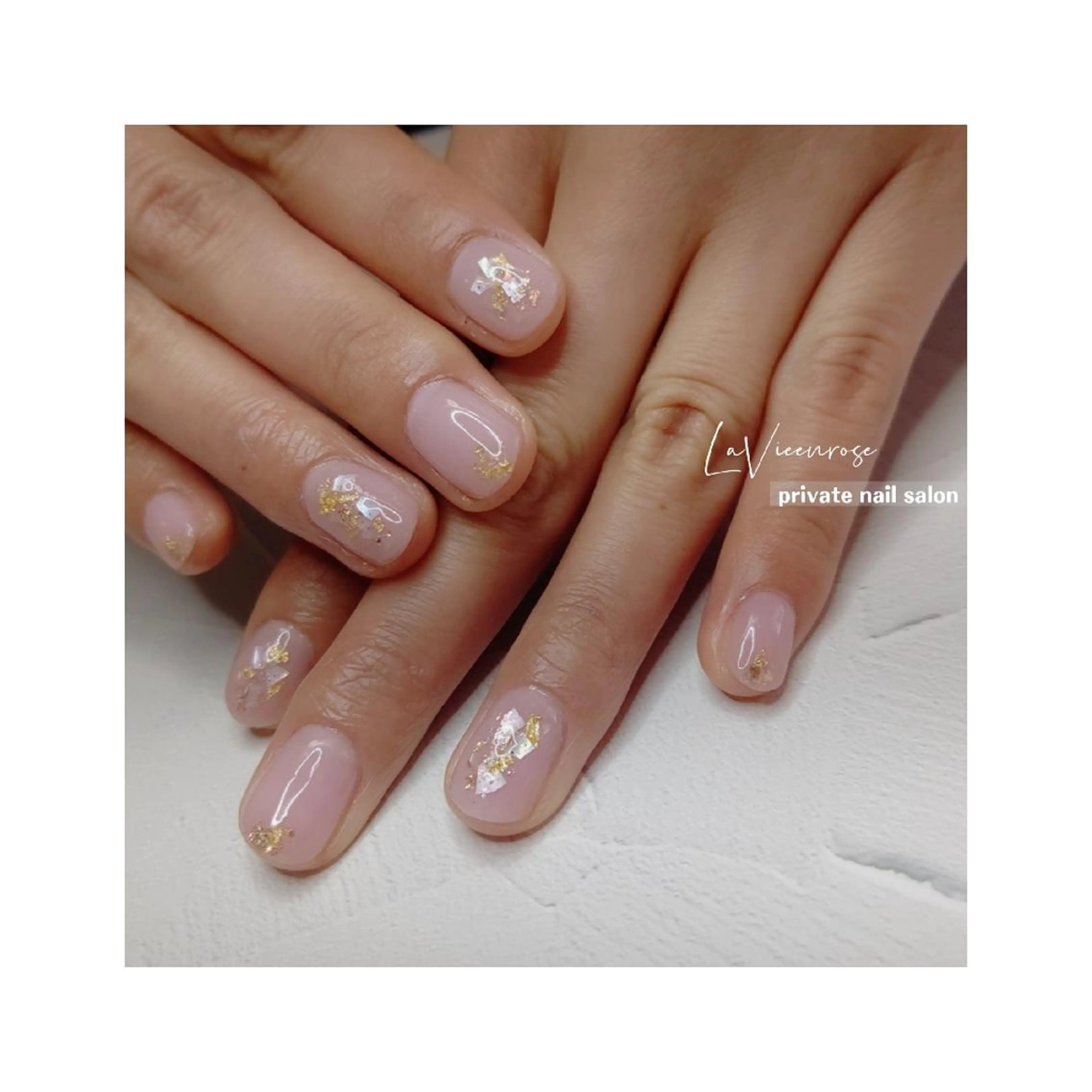 ネイル ラヴィアン ローズのネイルデザイン