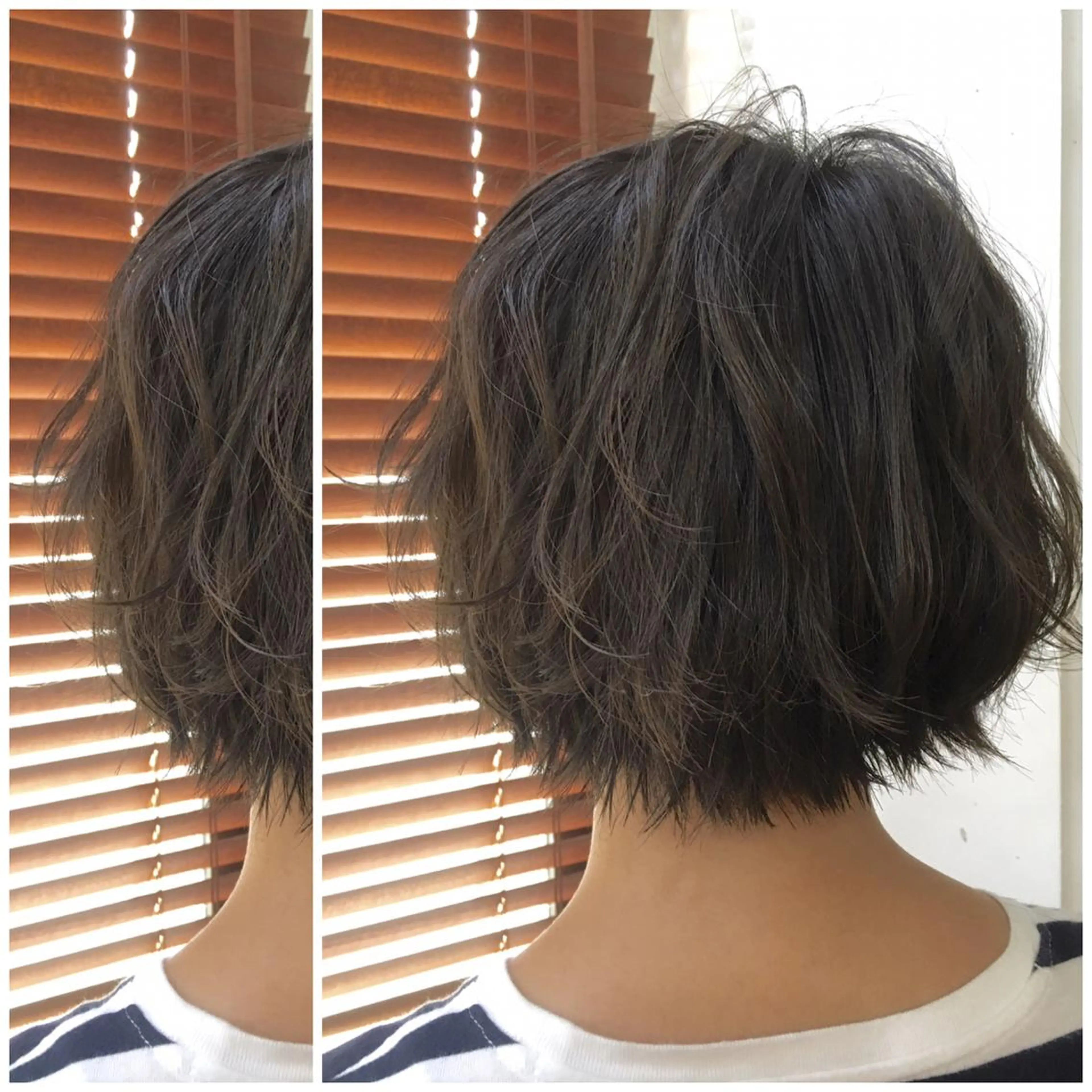 ショート カラー パーマ 牛山 静香のマツエク・マツパデザイン