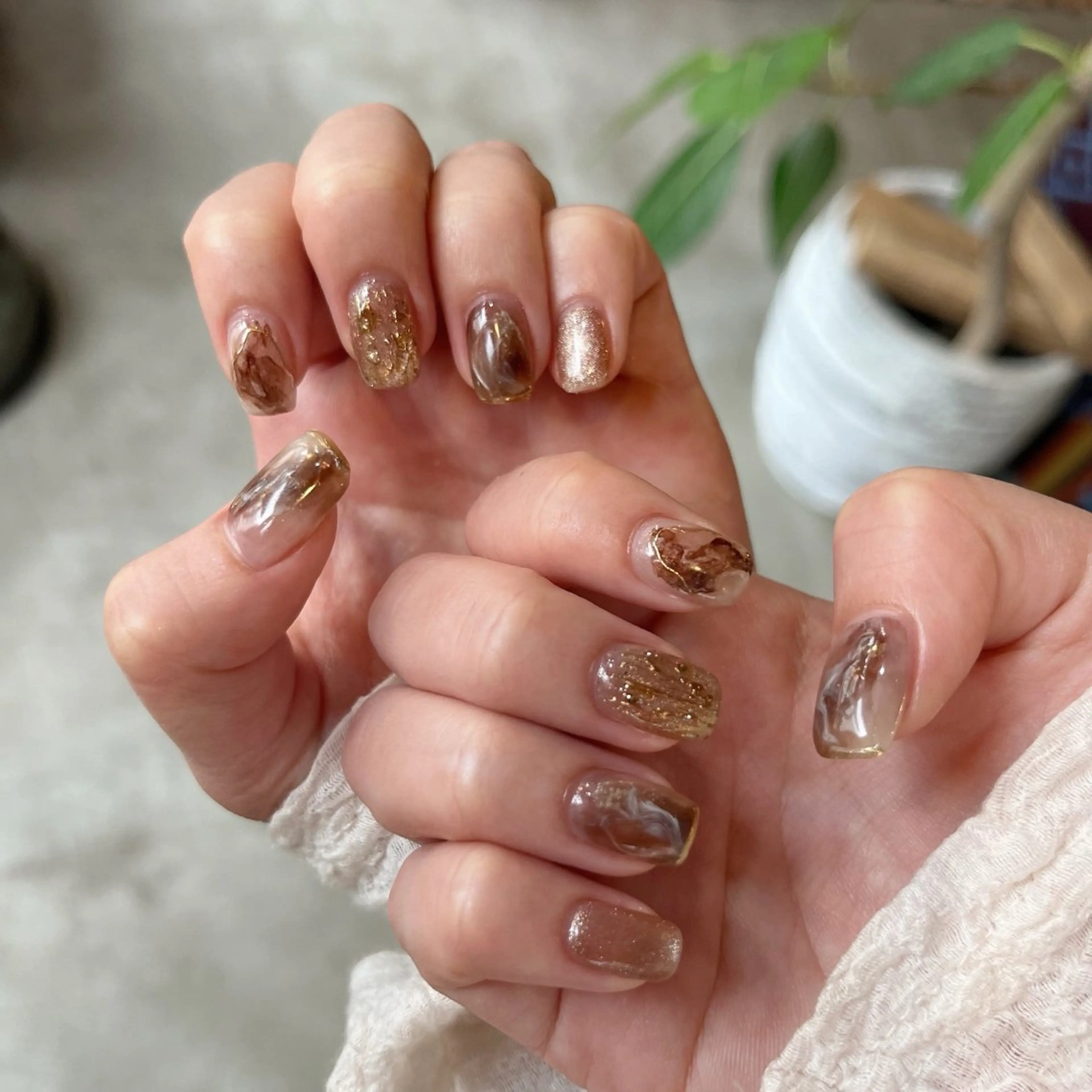 ネイル ハンドネイル BLACK FLAG所属・BLACK FLAG mariのネイルデザイン