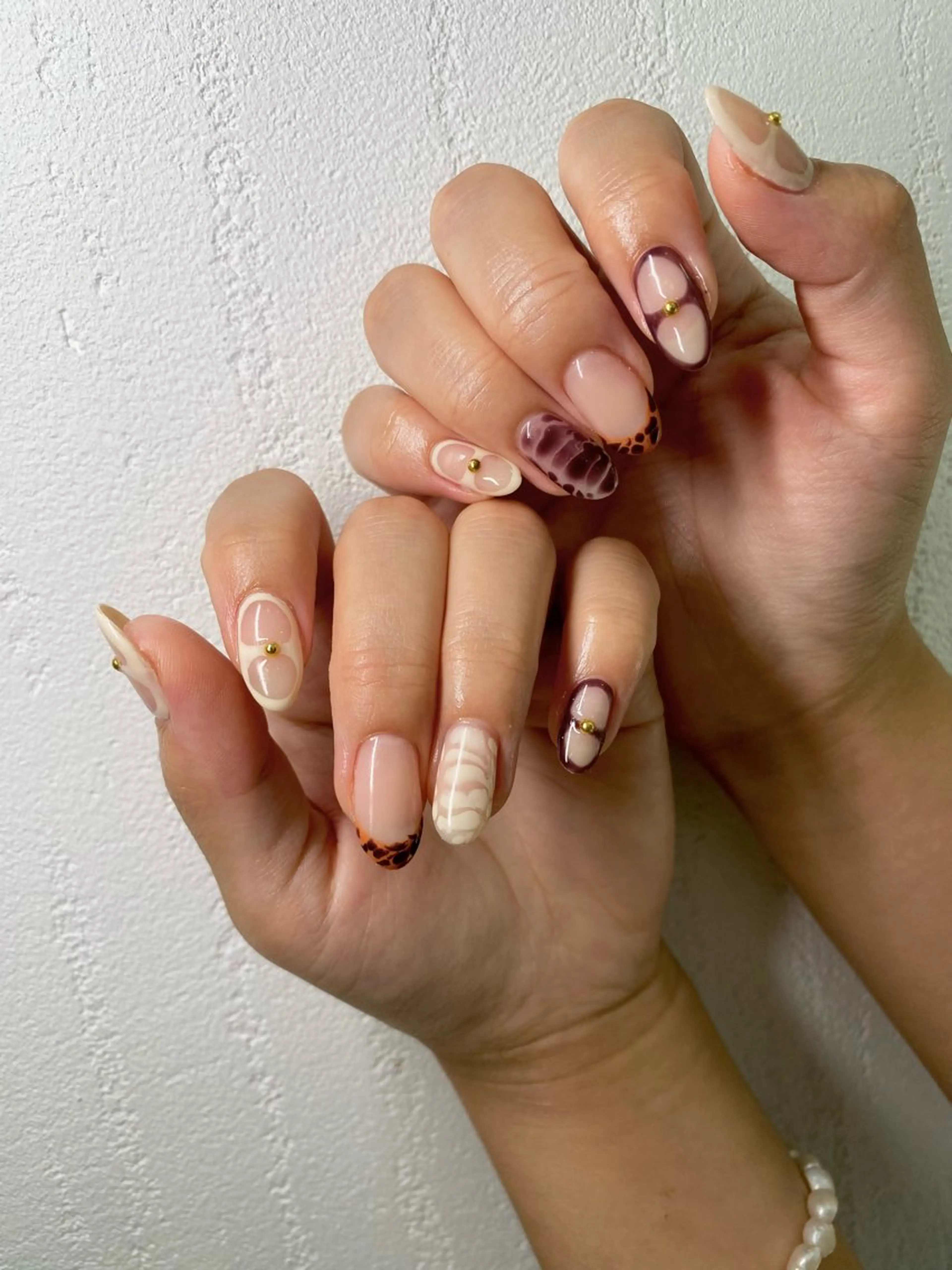 ネイル ATULA Nail 💅チップ長さだしのネイルデザイン