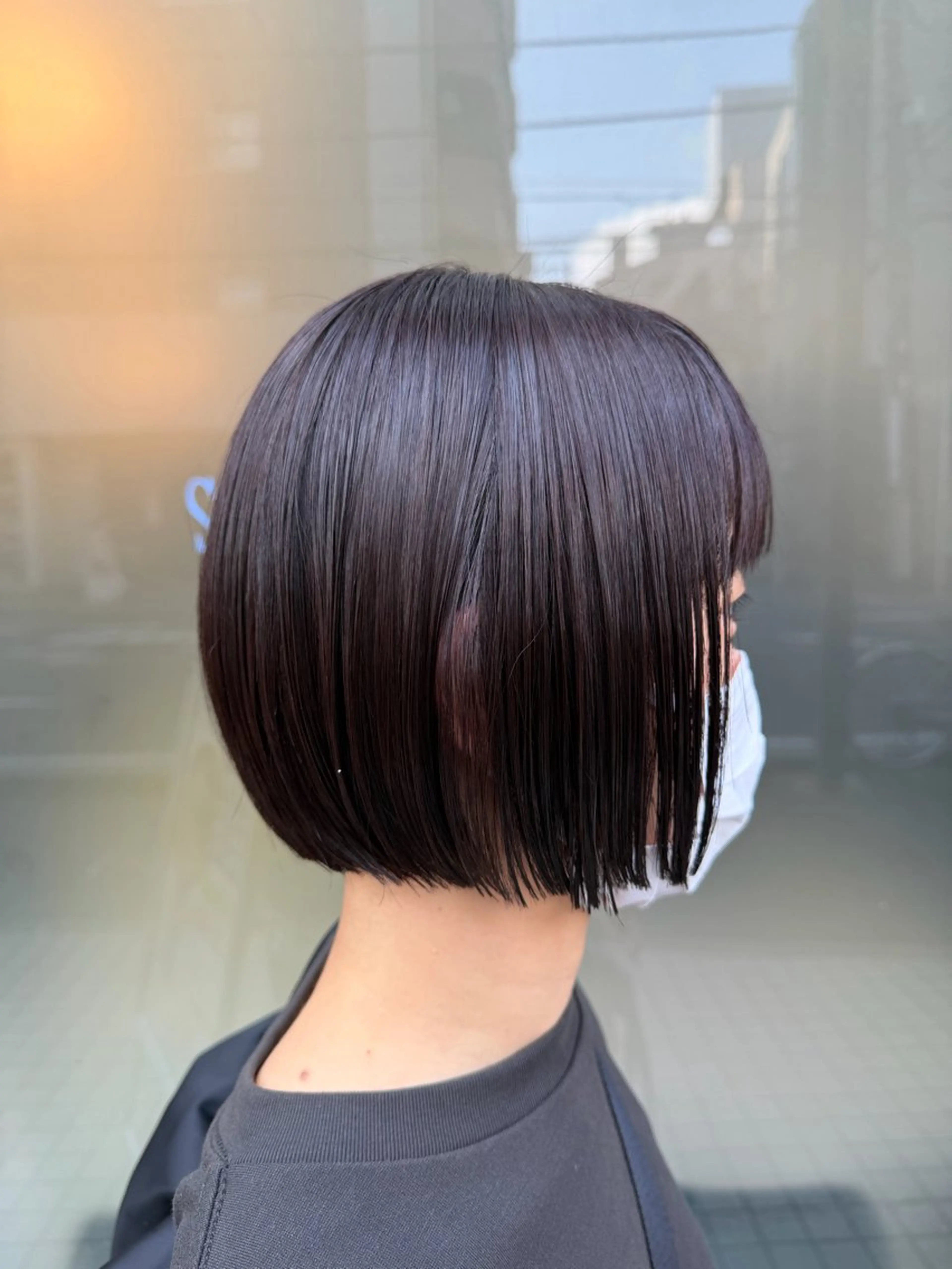 ポイントストレート＋カット＋水素Trの写真