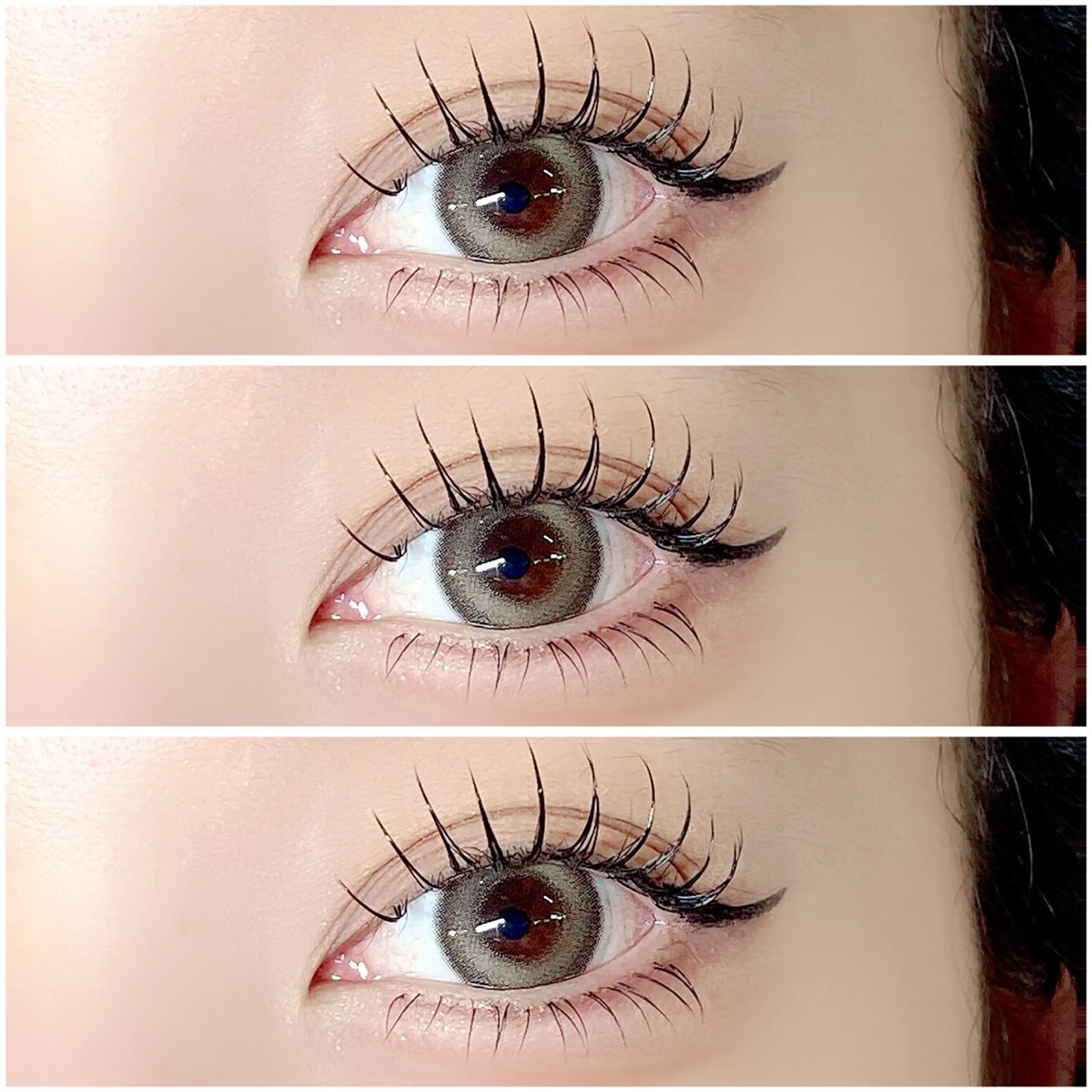 まつげエクステ　セーブルラッシュ120本⭐️の写真