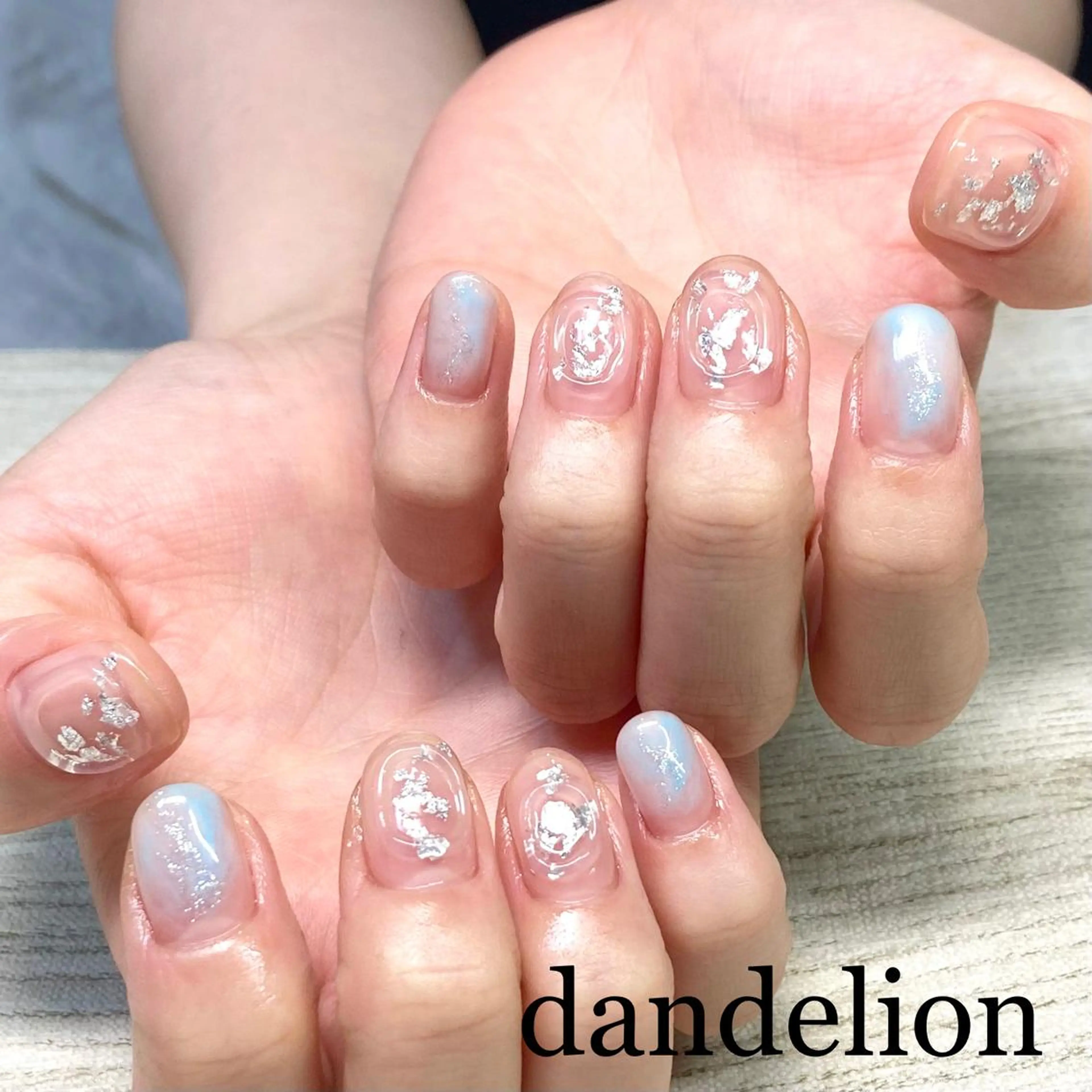 ネイル ハンドネイル ハンドケア dandelion ダンデライオンのネイルデザイン