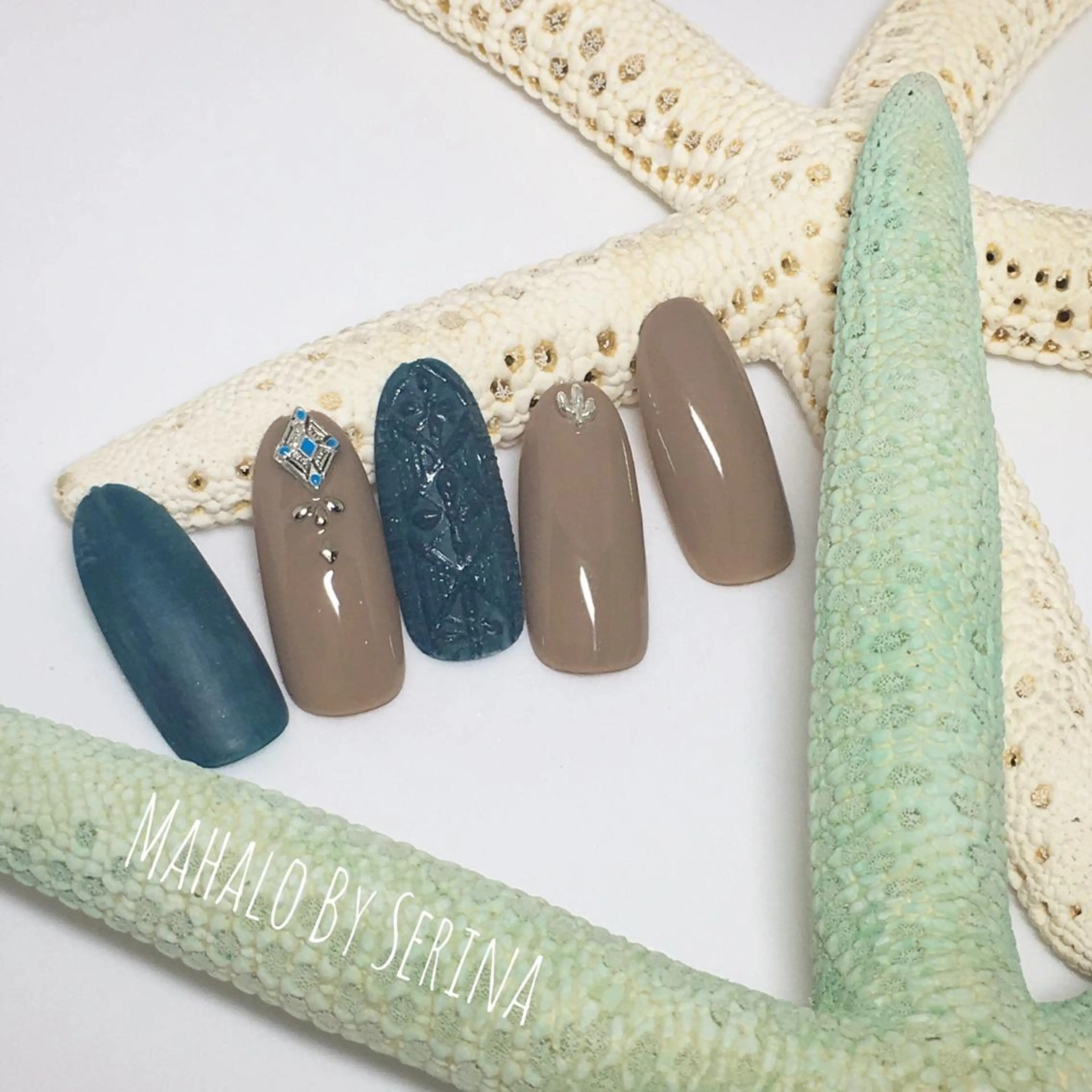 ロング ネイル SUNNY BAE. SERINAのネイルデザイン