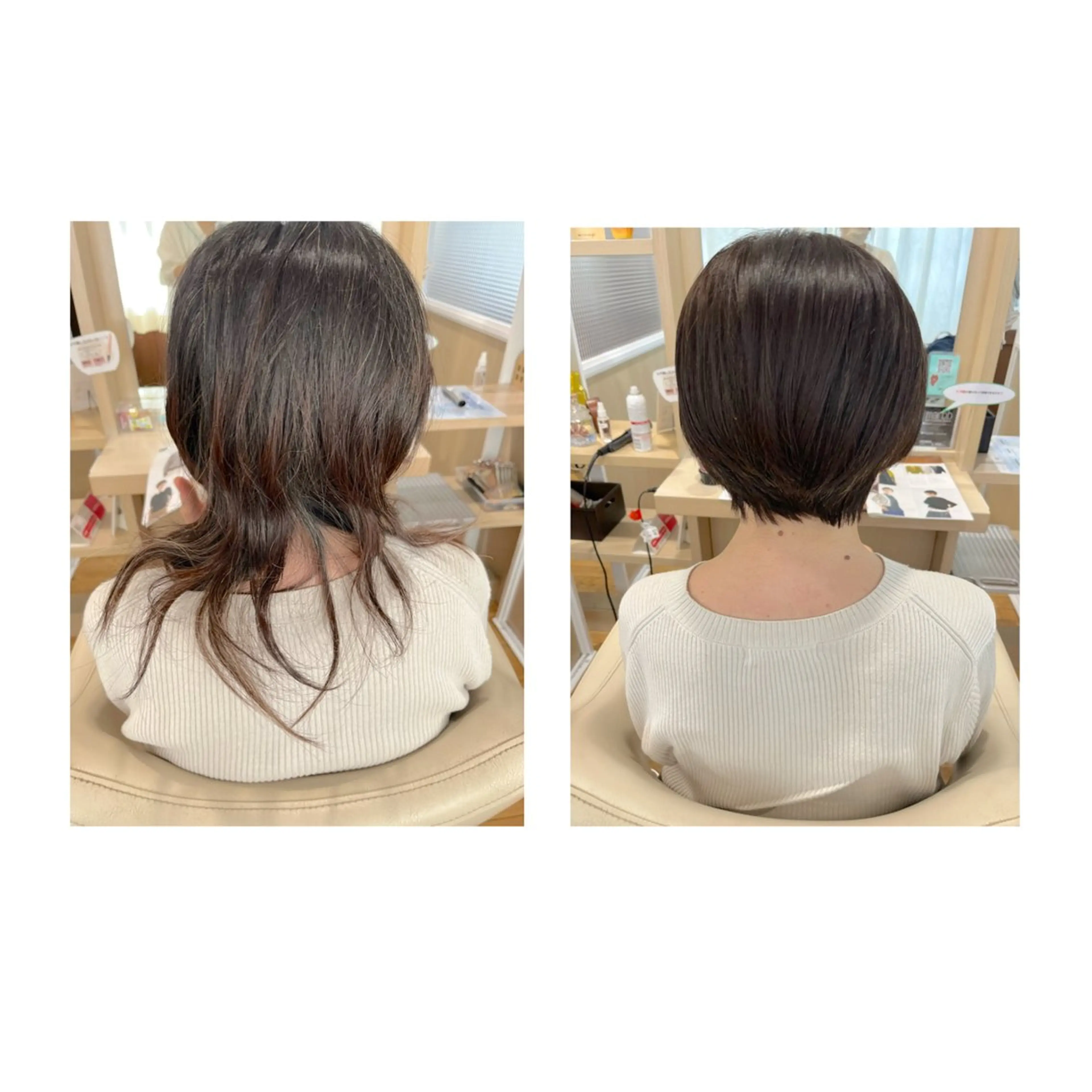 ショート カラー 鈴木 結のヘアスタイル