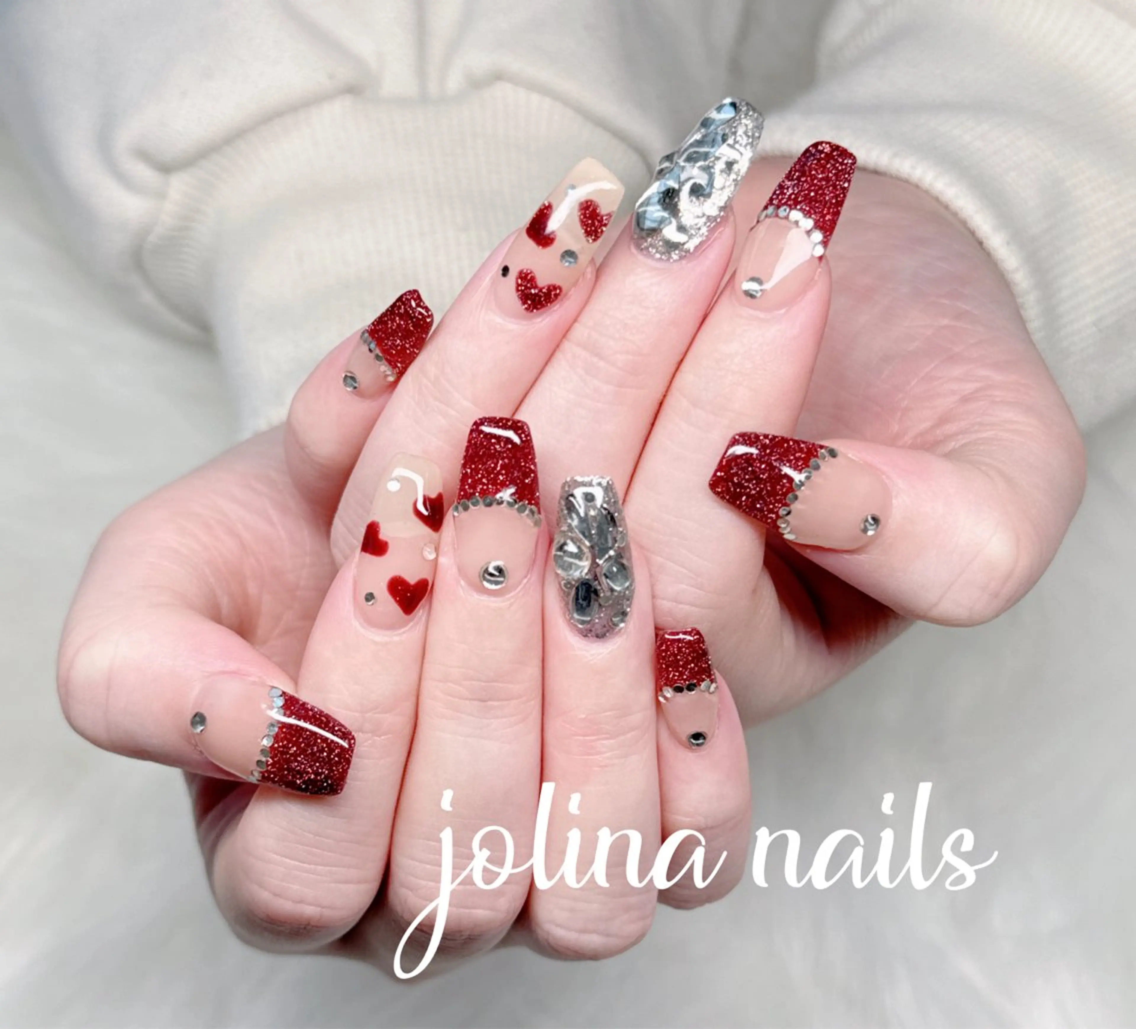 ネイル スカルプネイル ネイルチップ jolina nails鶴見店のネイルデザイン