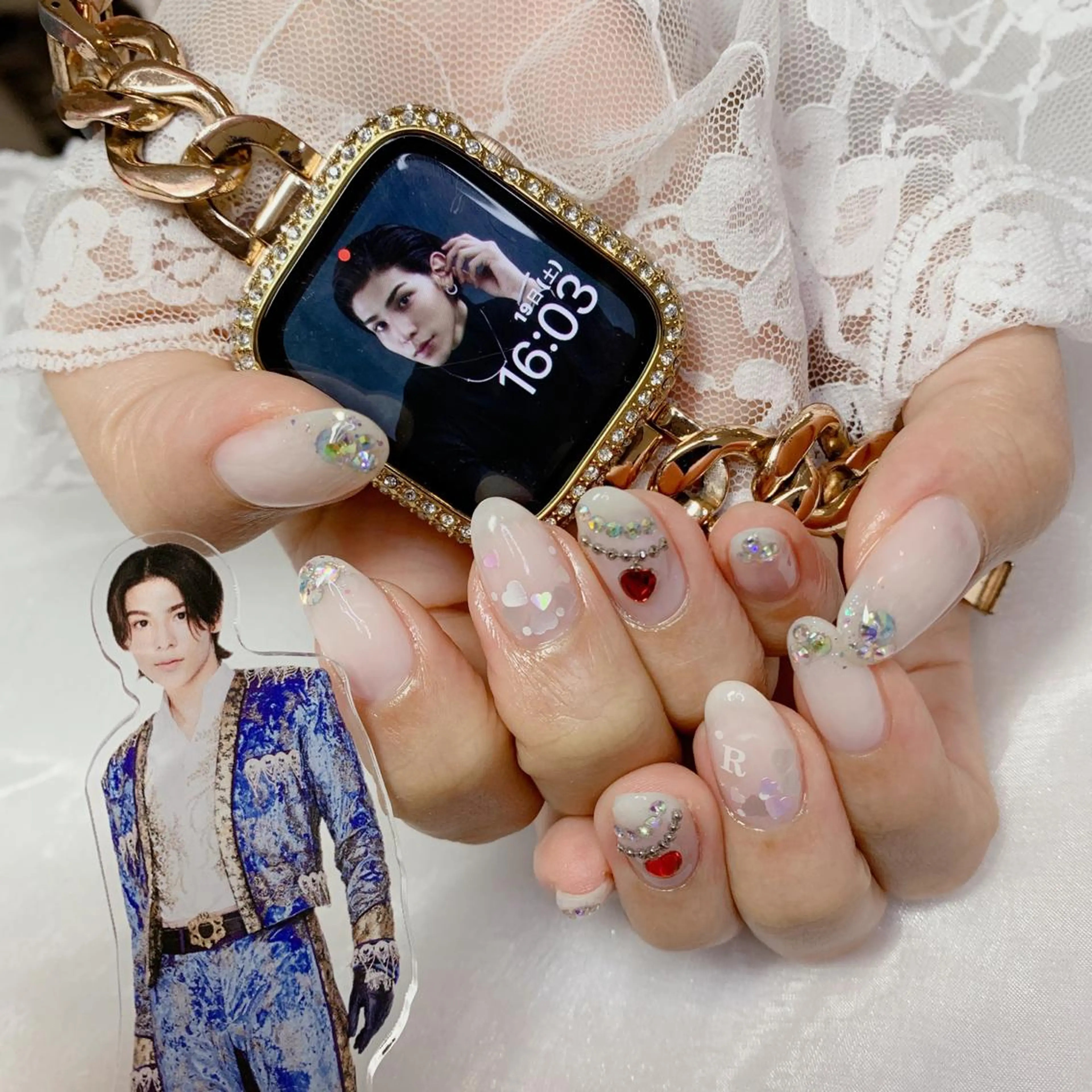 ネイル ハンドネイル La neige* yuki 🥯🍑のネイルデザイン