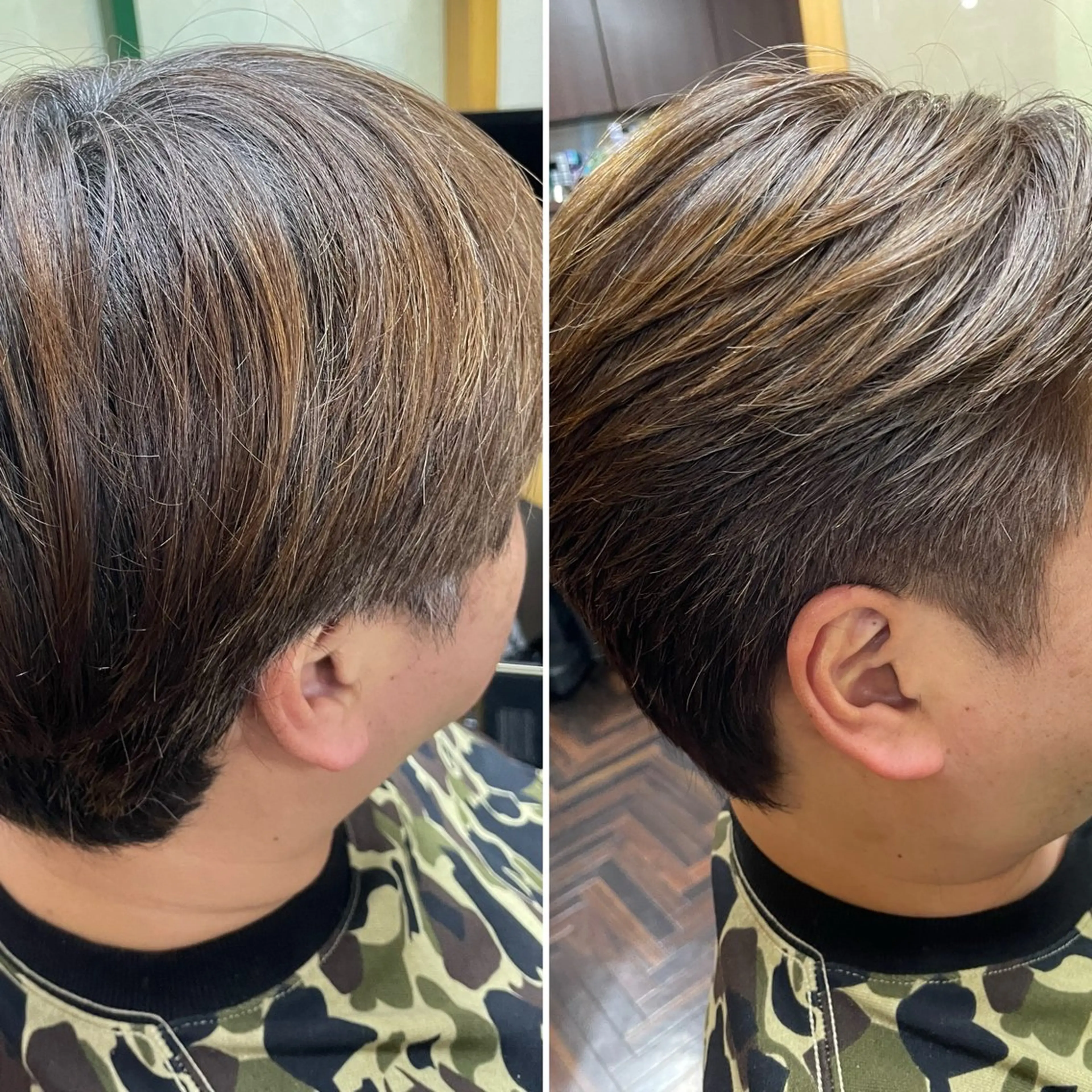 カラー katae sayoriのヘアスタイル