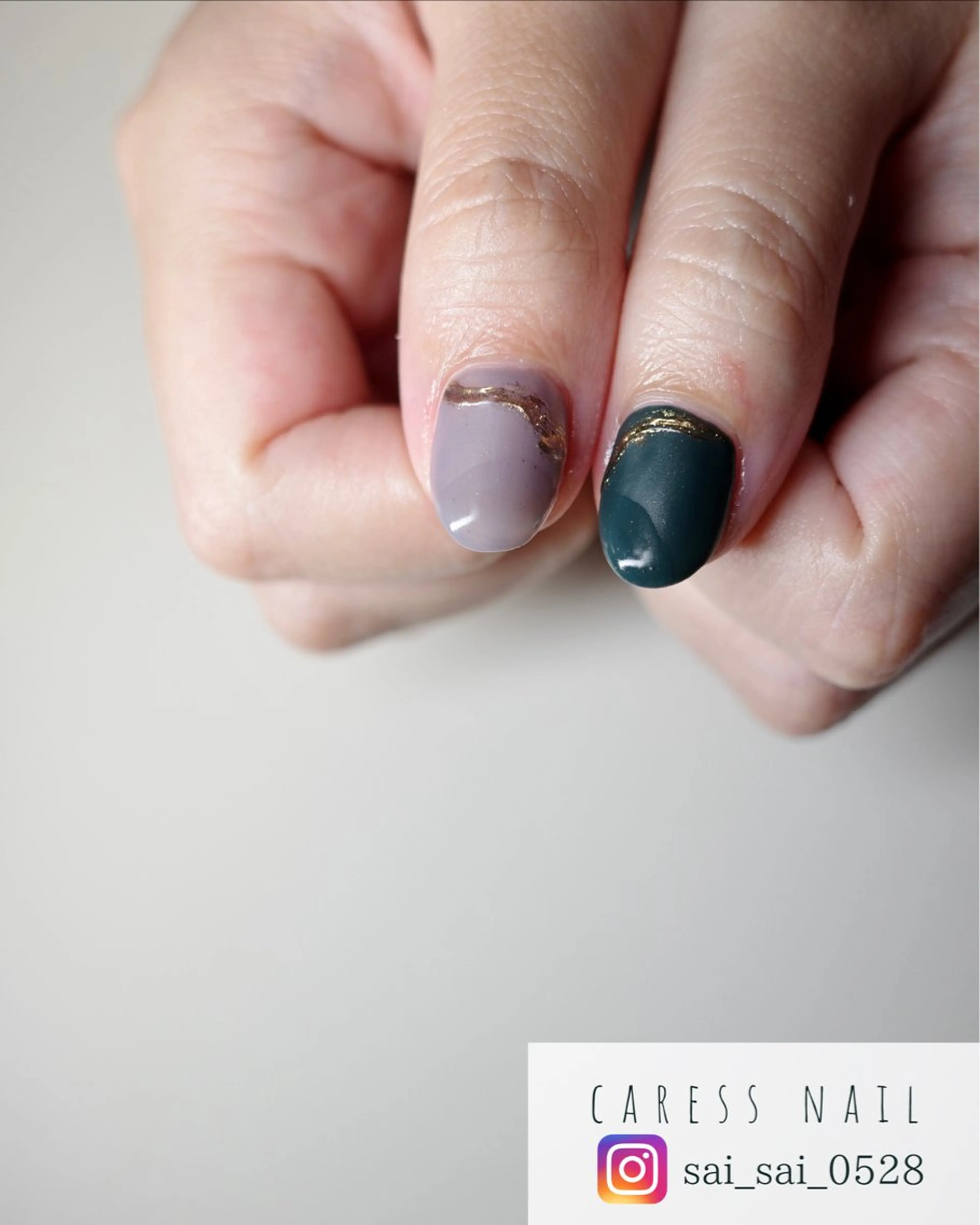 ネイル caress  nail カレスネイル　代々木上原所属・カレスネイル さいのネイルデザイン