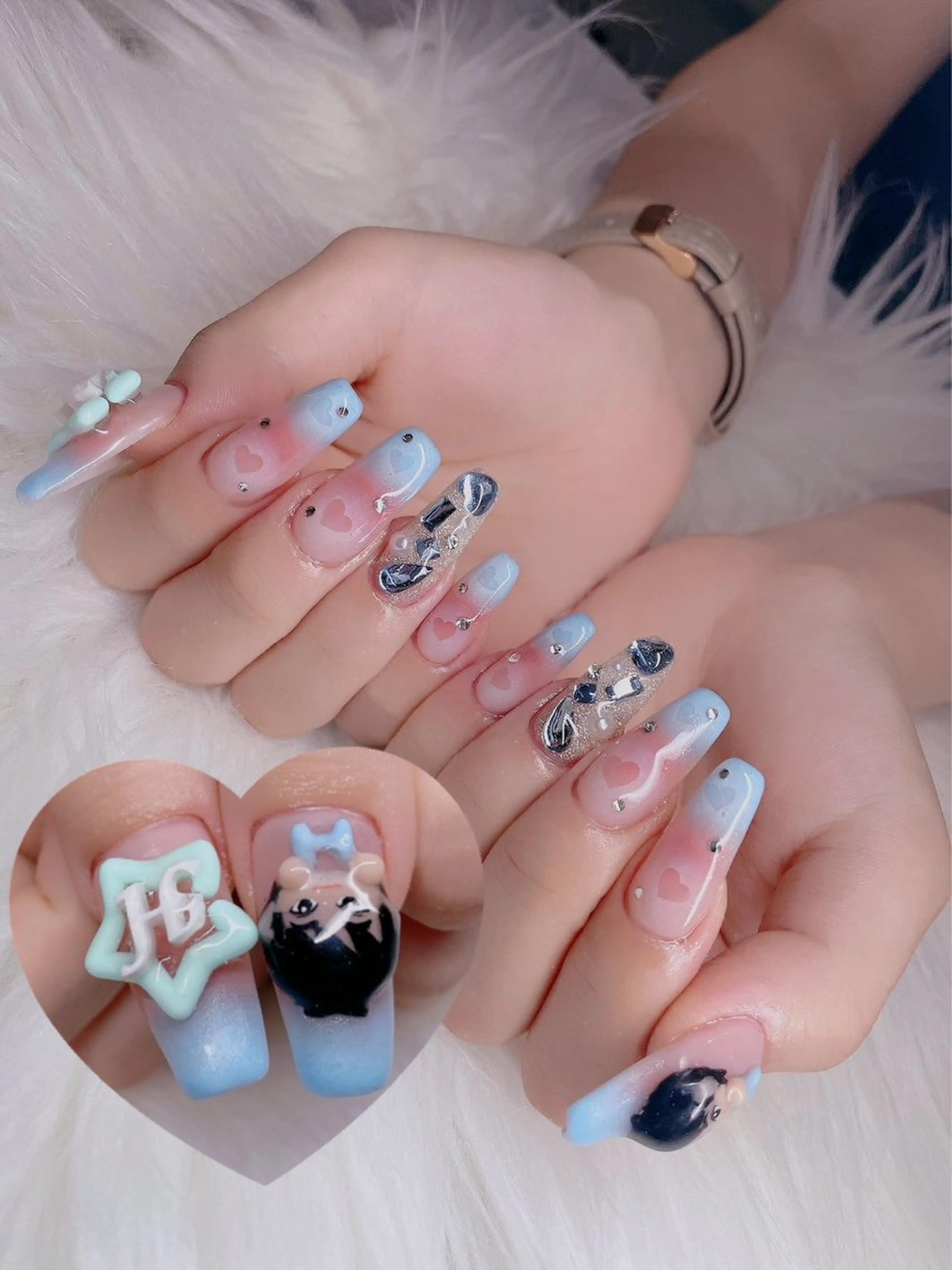 ネイル 長さだし専門店 M2　rikaのネイルデザイン