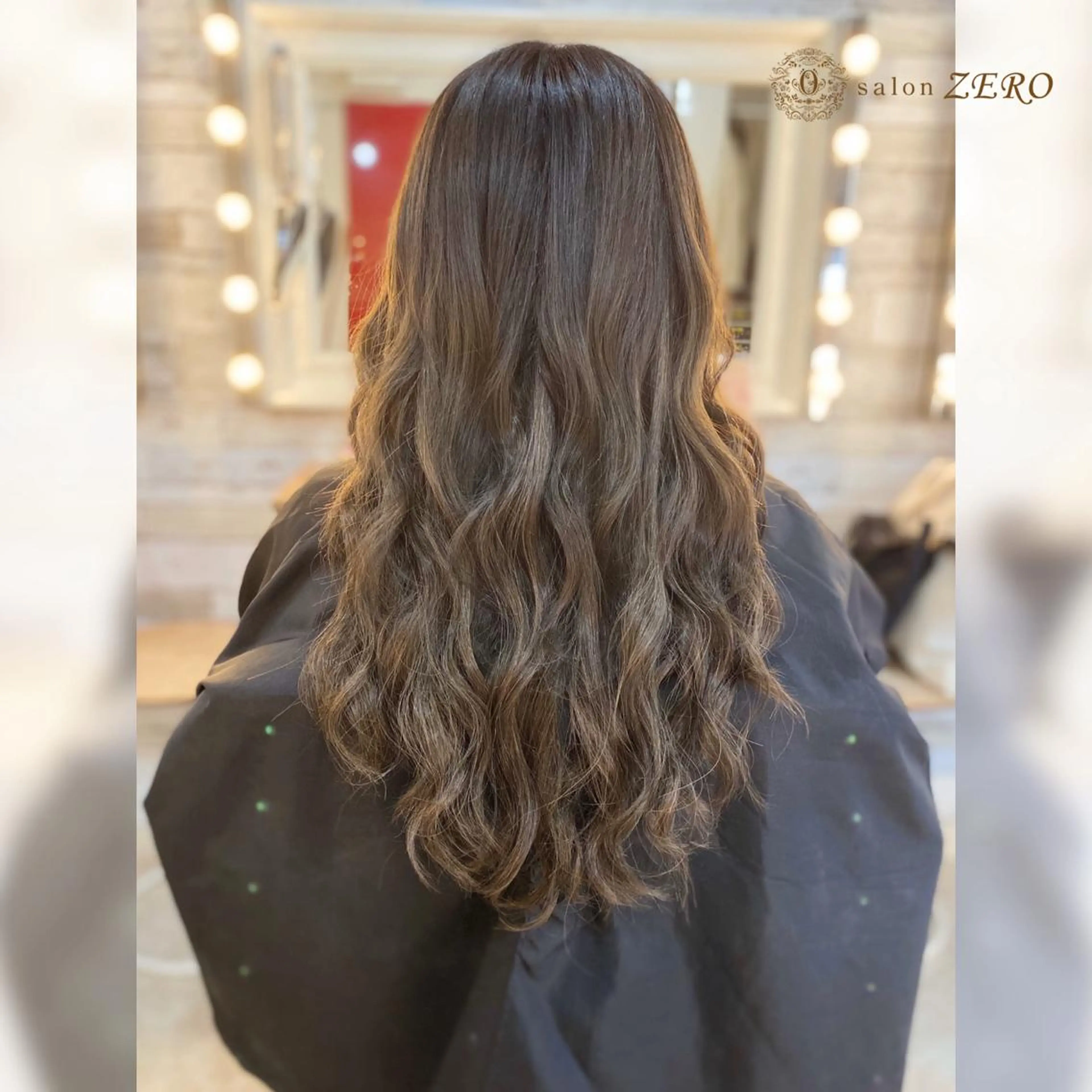 ロング カラー ヘアアレンジ 編み込みエクステ アッシュ エクステ Hair Make Salon ZERO所属・Hair Make Salon ZEROのヘアスタイル