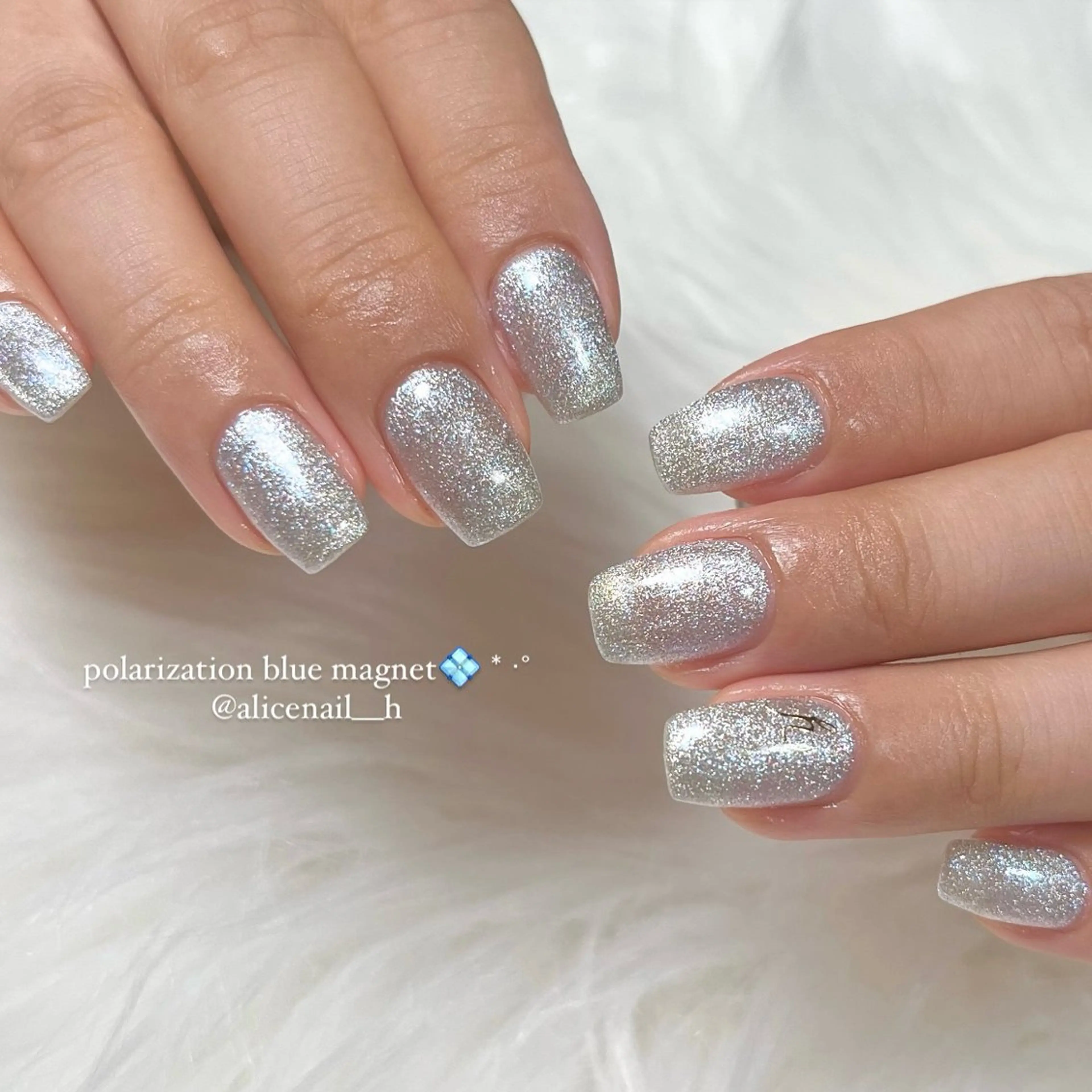 ネイル マグネットネイル private nailsalon Alice所属・Alice / Nanaのネイルデザイン