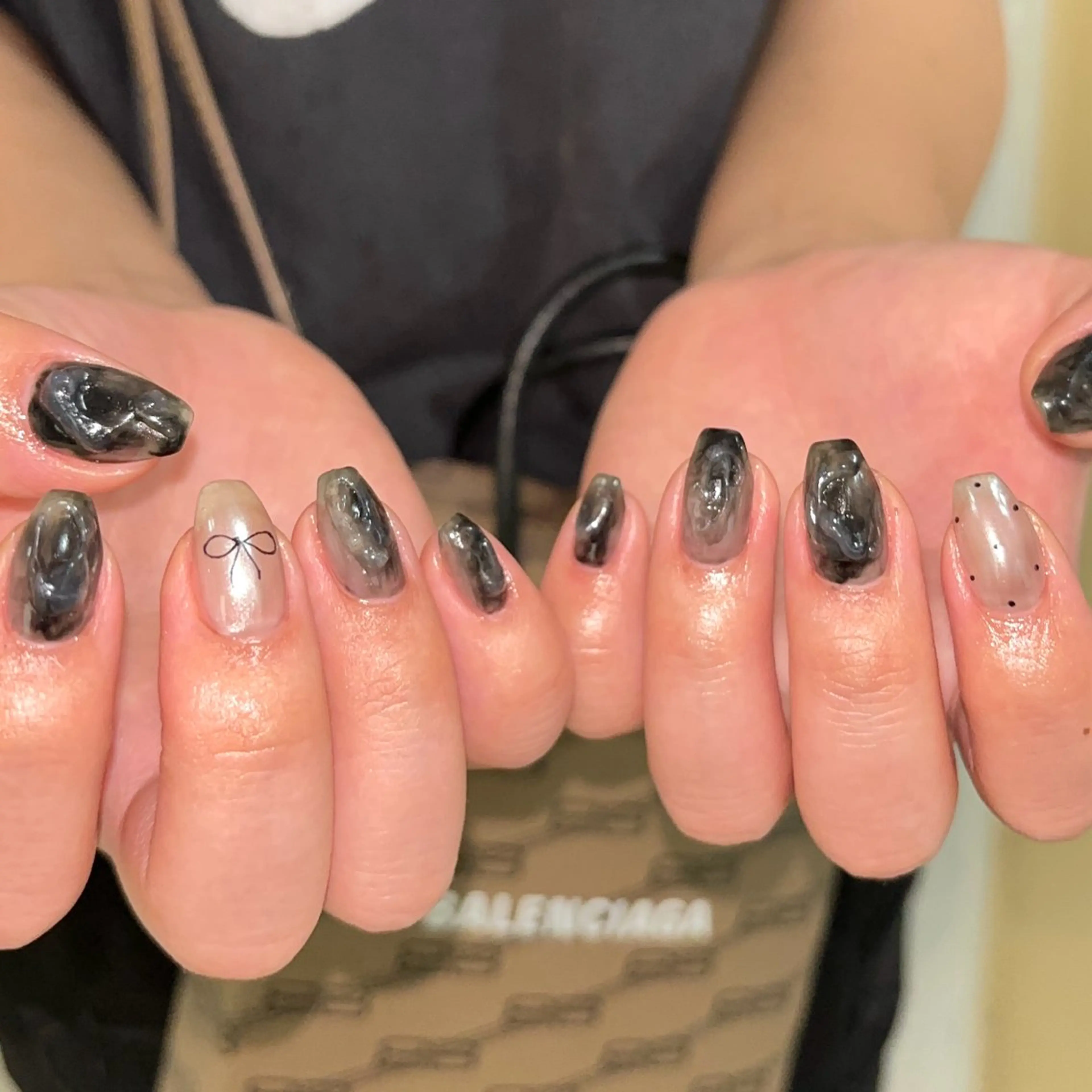 ネイル 持ち込み ハンドネイル Nailsalon BLOOM🌷 山崎のネイルデザイン