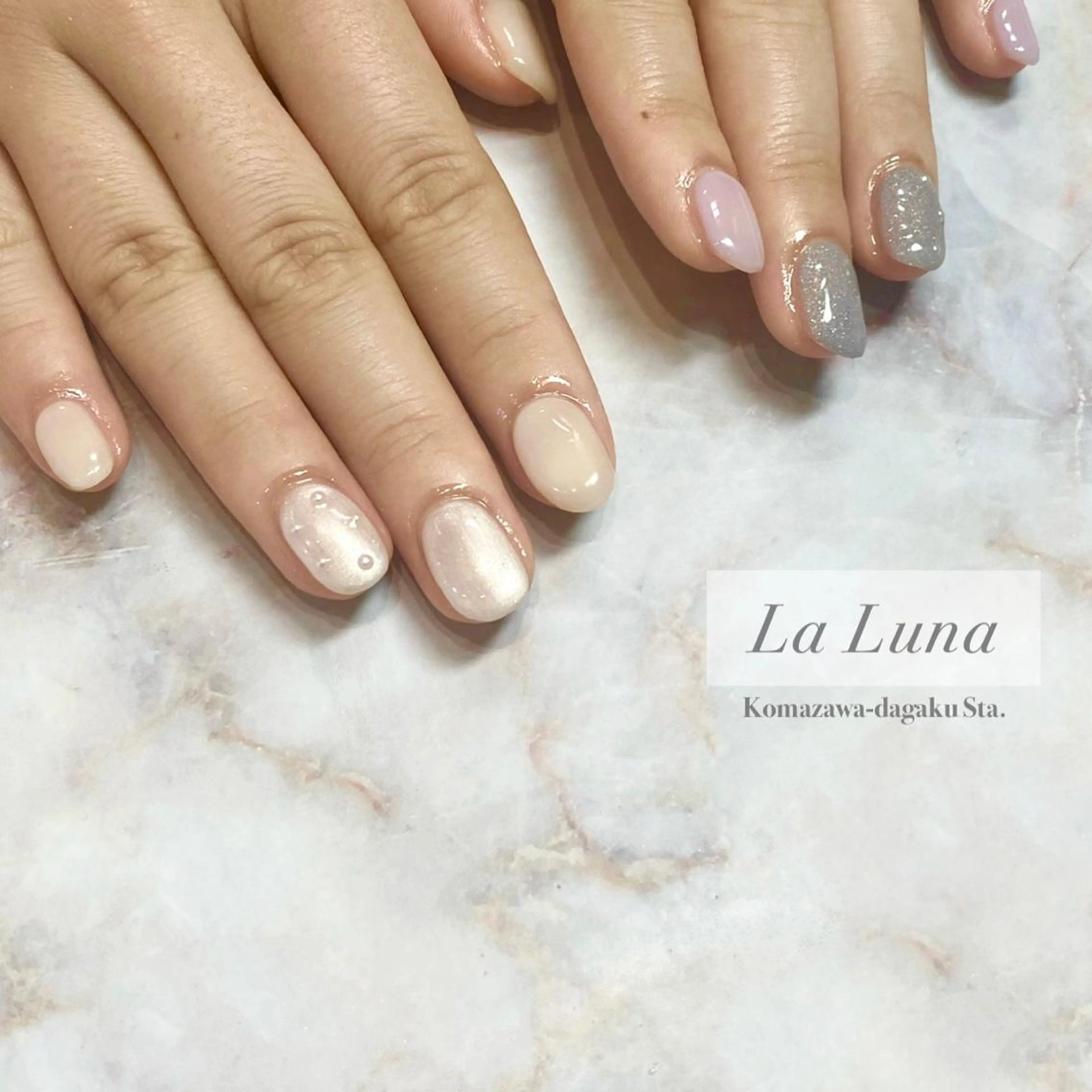 ネイル ワンカラーネイル ＬａＬｕｎａ🌙 natsukiのネイルデザイン