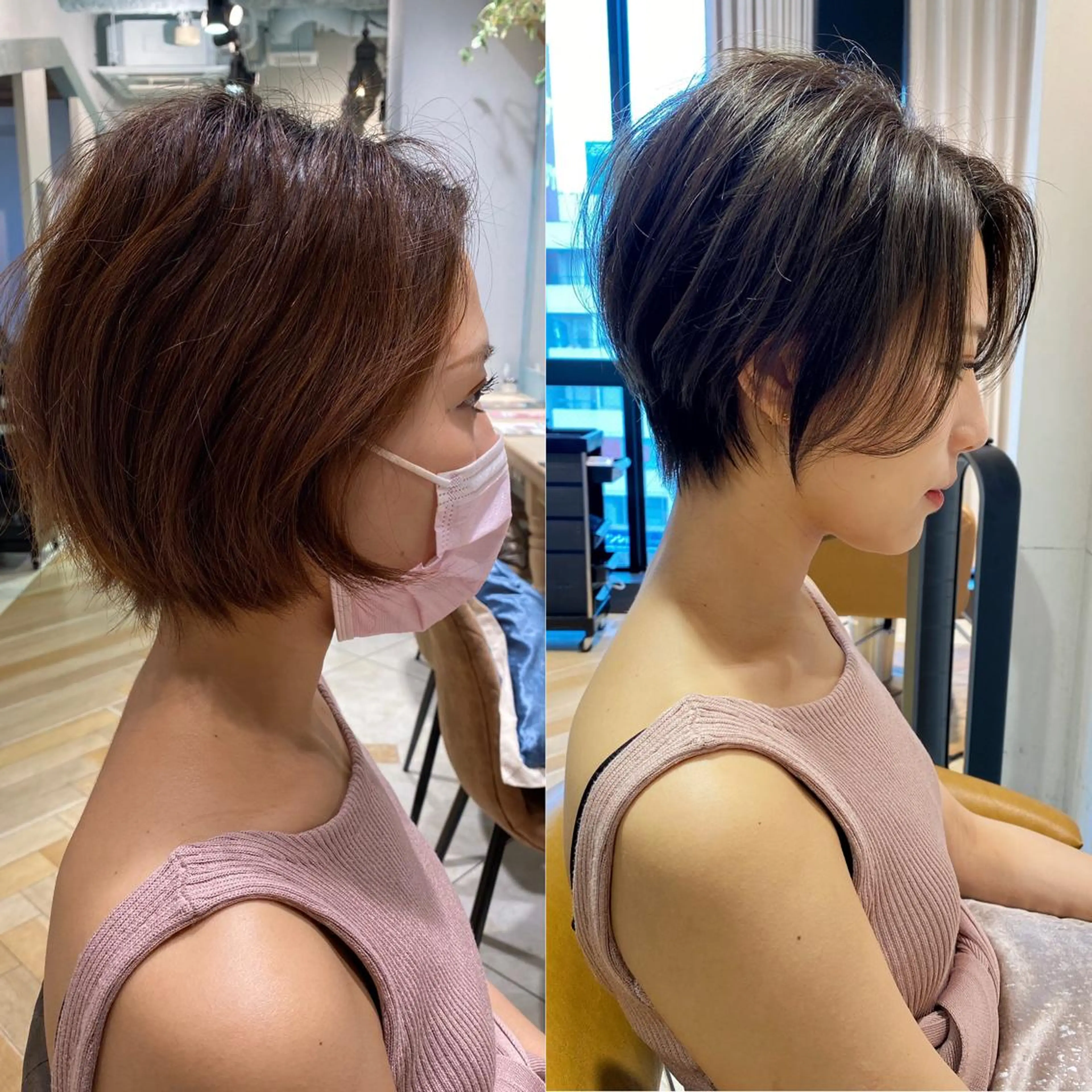 ショート カラー ショート、ボブの達人 東康介✨のヘアスタイル