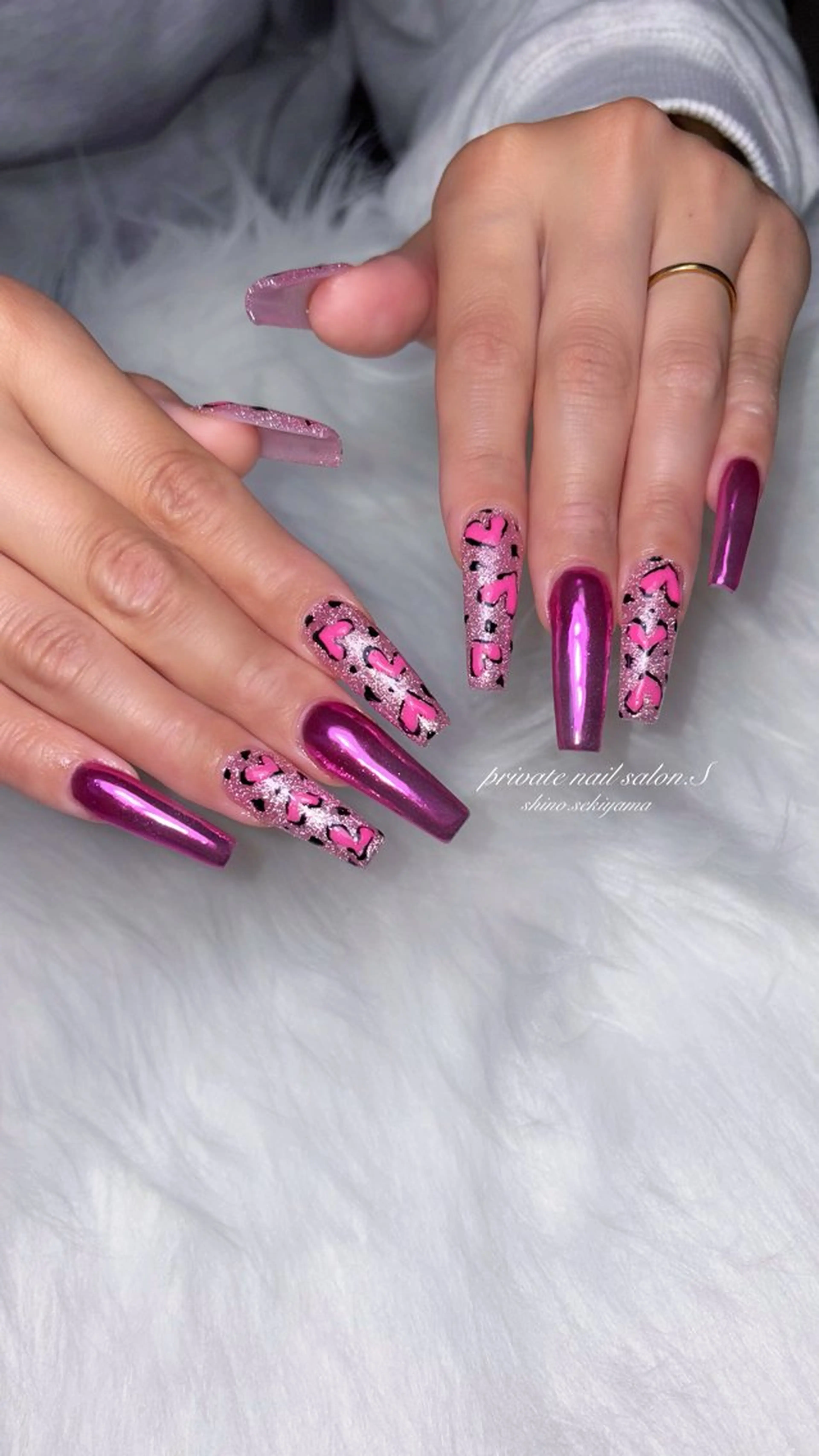 ネイル ハンドネイル 関山 志乃のネイルデザイン