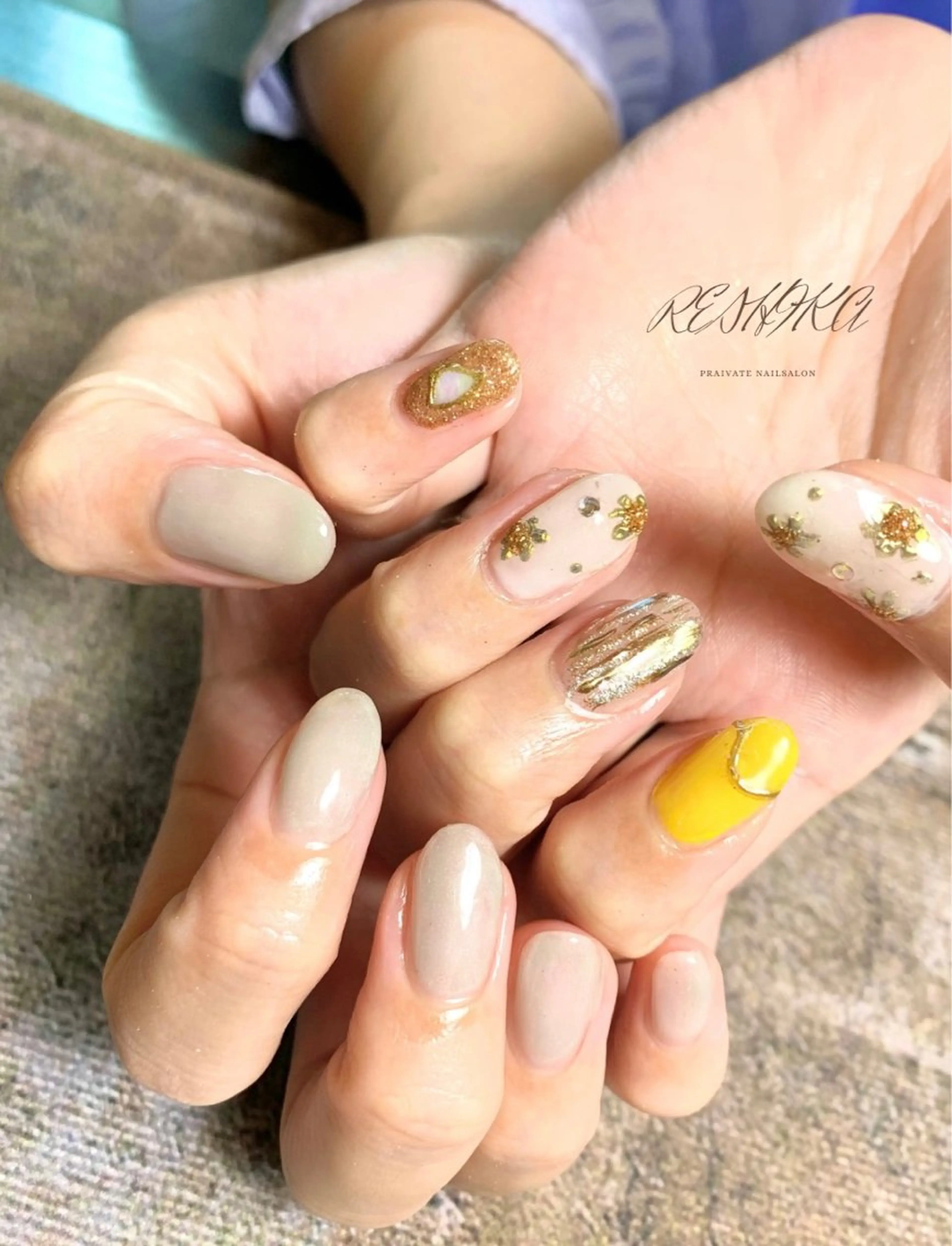 ネイル ジェルネイル 持ち込み m mのネイルデザイン