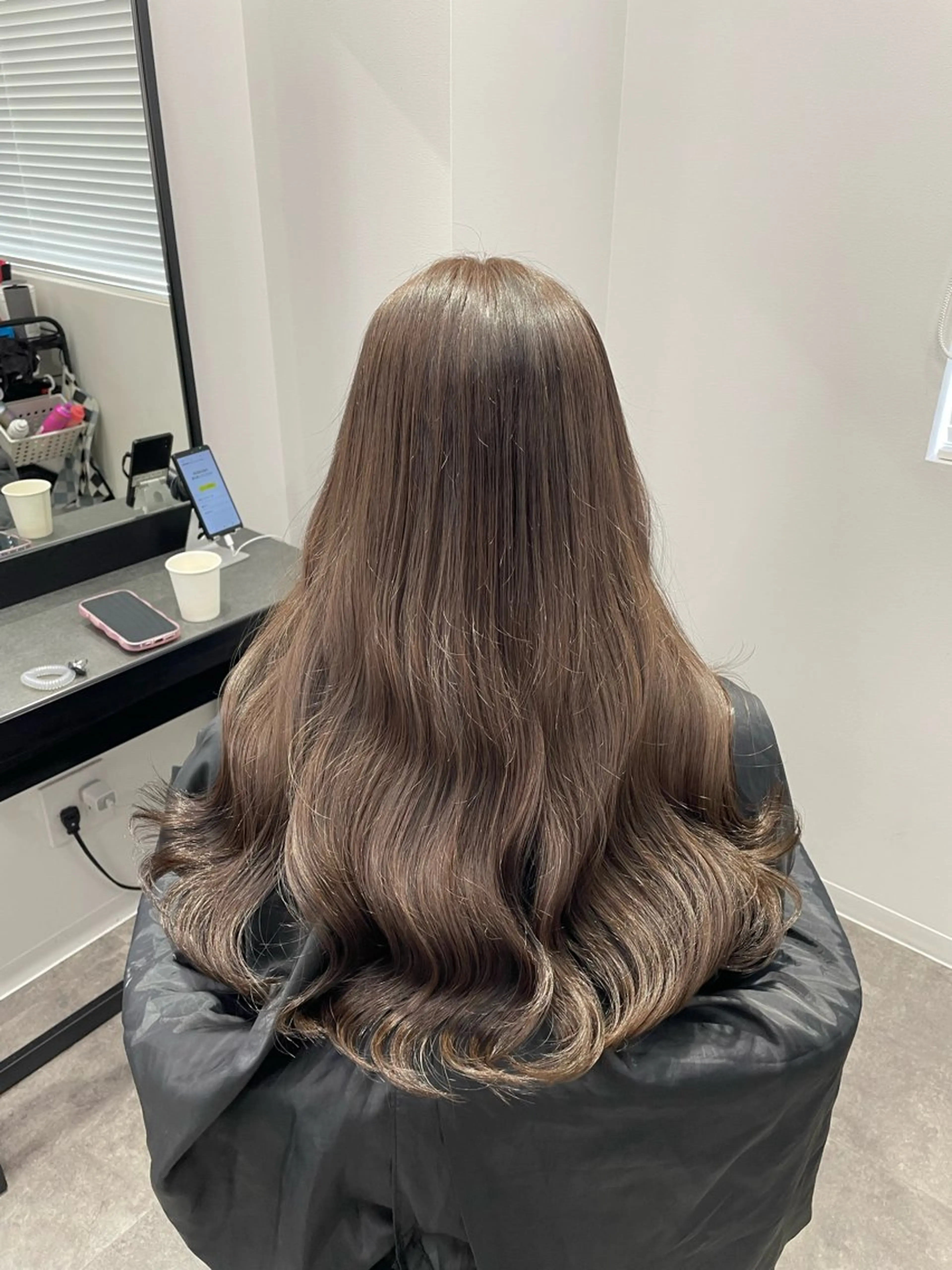 ロング カラー 🎀暖色/ラベンダー /paru🤍のヘアスタイル