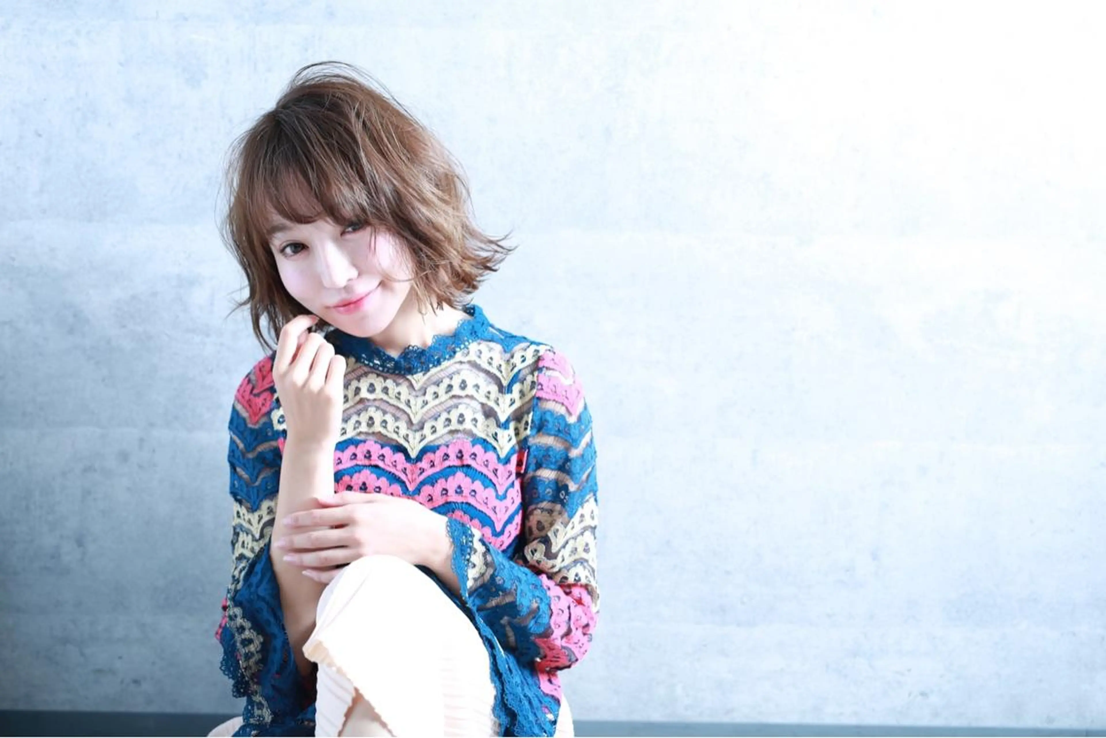 ショート LEVIJU hair所属・韓国ヘア🕊村上 ののこ🕊のヘアスタイル