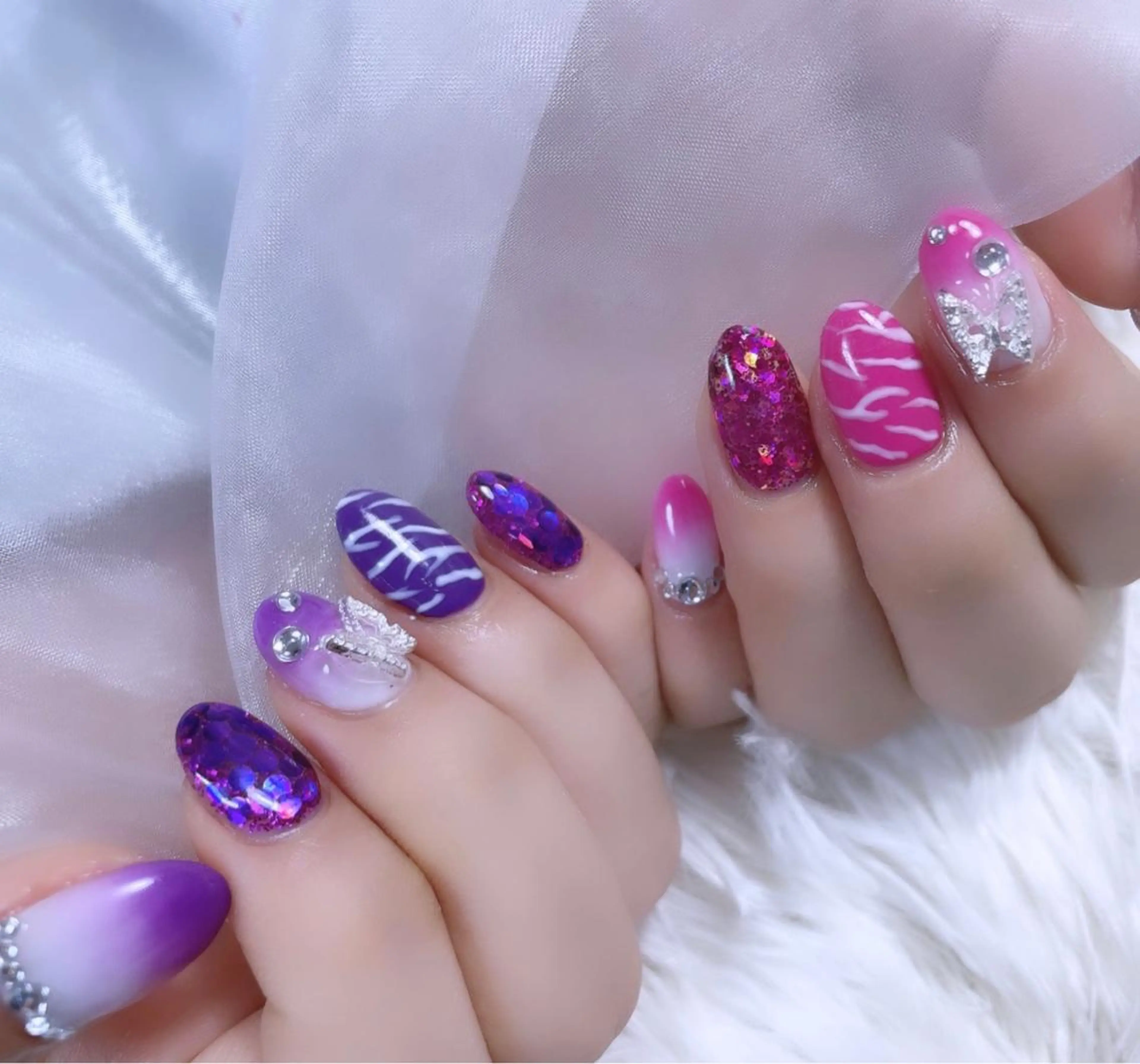 ネイル 高草木 桃香のネイルデザイン