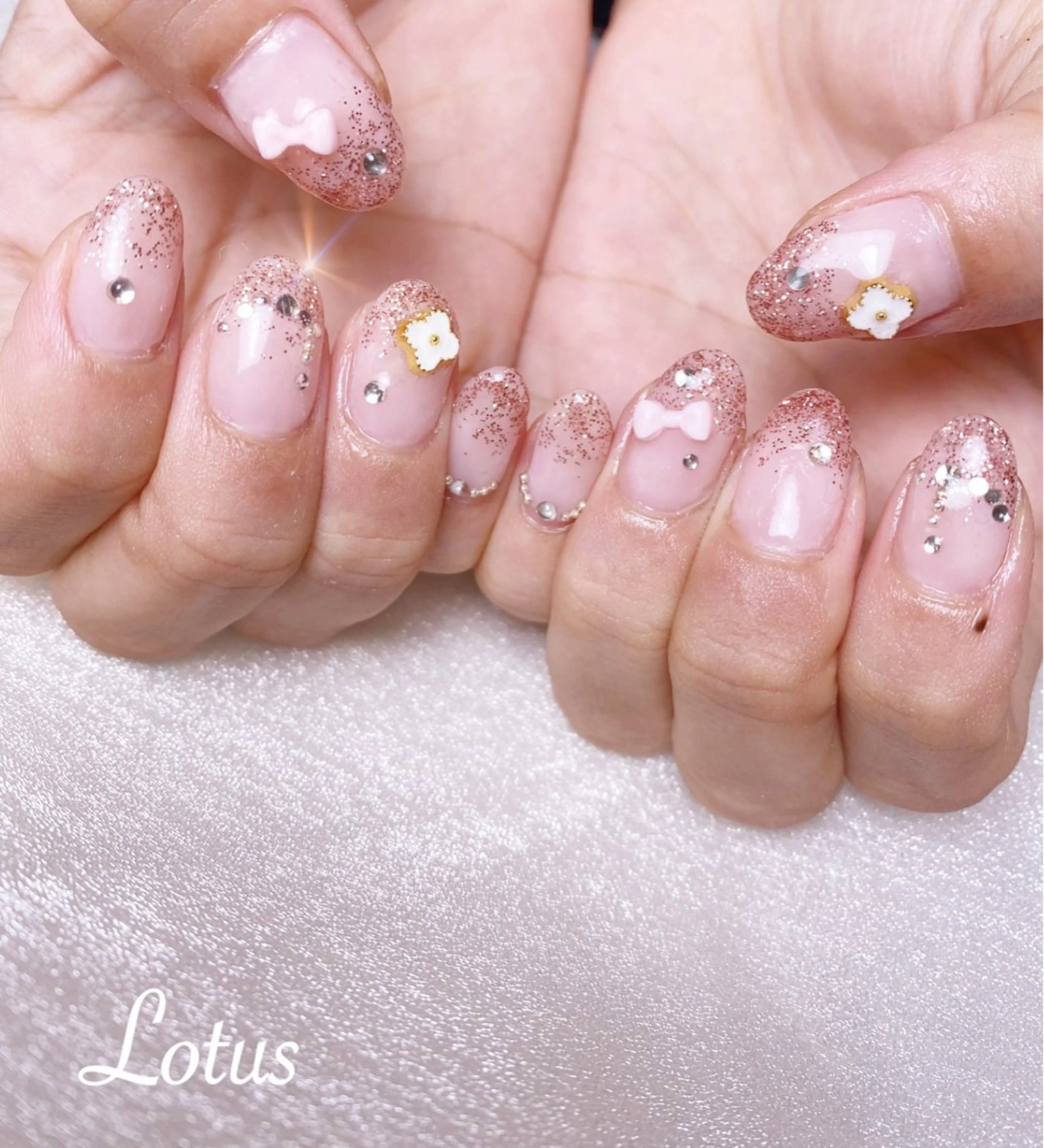 ネイル ハンドネイル ネイル＆脱毛 Lotus🌸のネイルデザイン