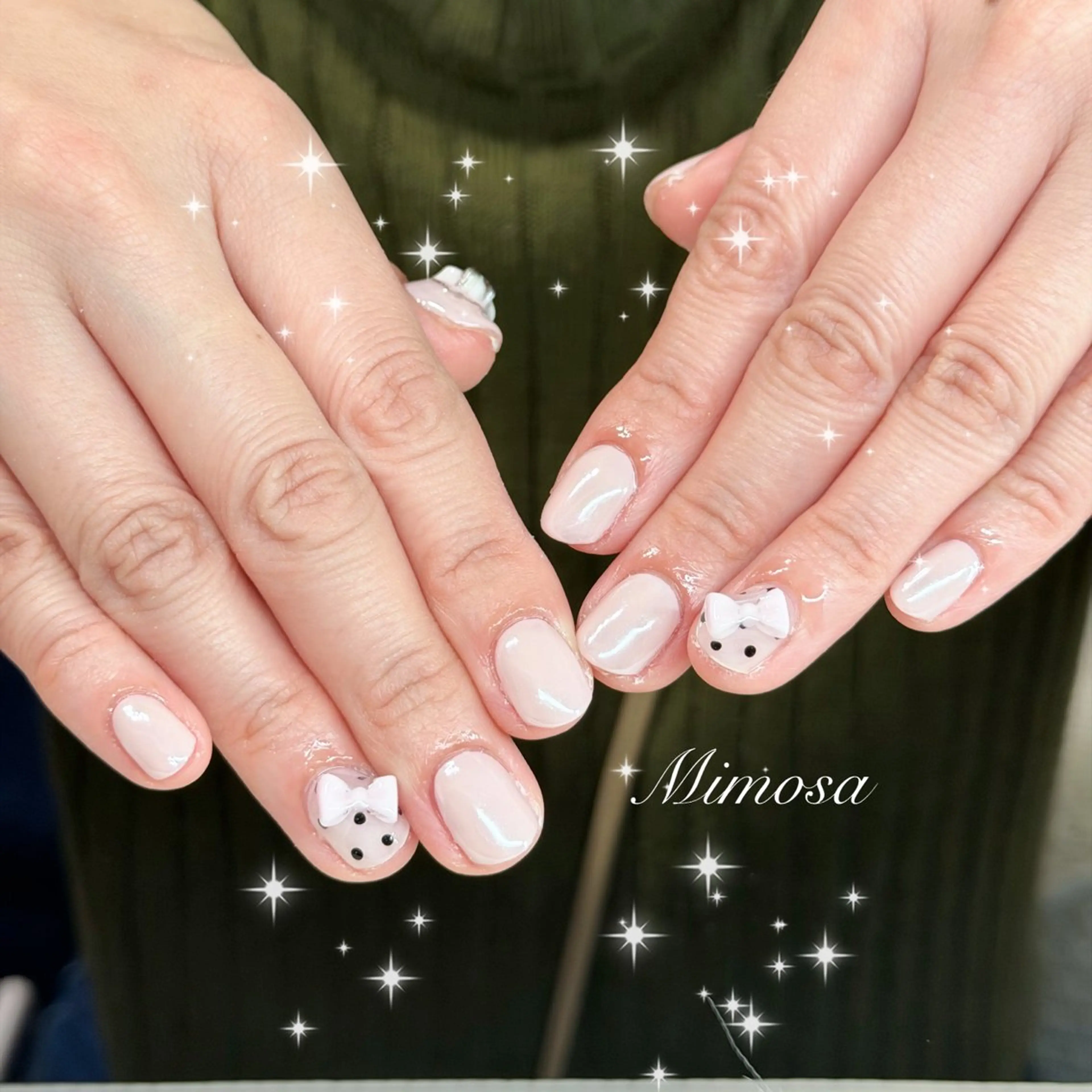 🤍春キャンペーン🌷.*˚ミモザセレクトシンプル定額♡クリスマスデザインありの写真