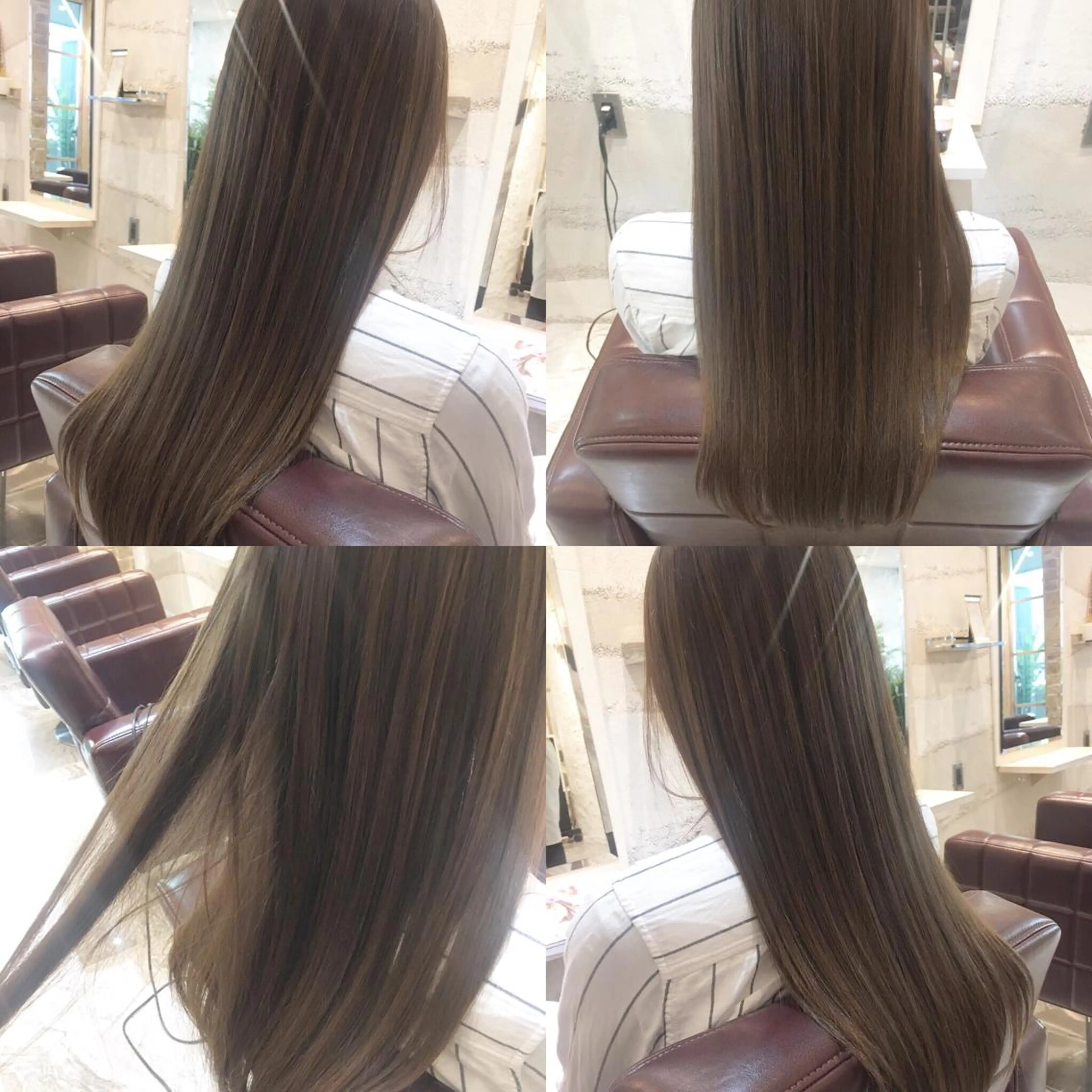 ロング カラー youres hair 新宿三丁目所属・髪質改善カラー、美髪 トリートメント専門のヘアスタイル