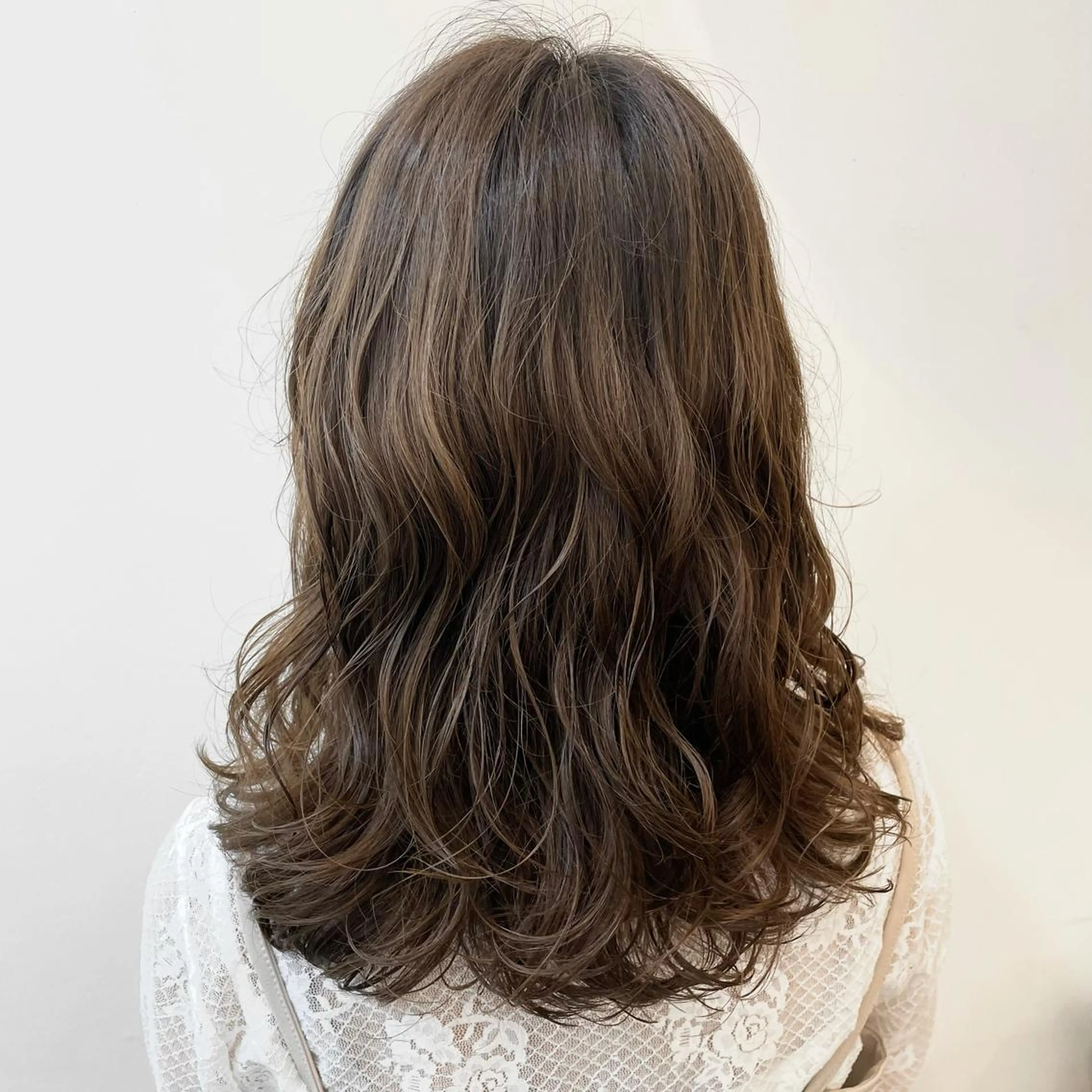 ミディアム パーマ ミディアムパーマ デジタルパーマ 【azure横浜】 🧸misaki🌸のヘアスタイル