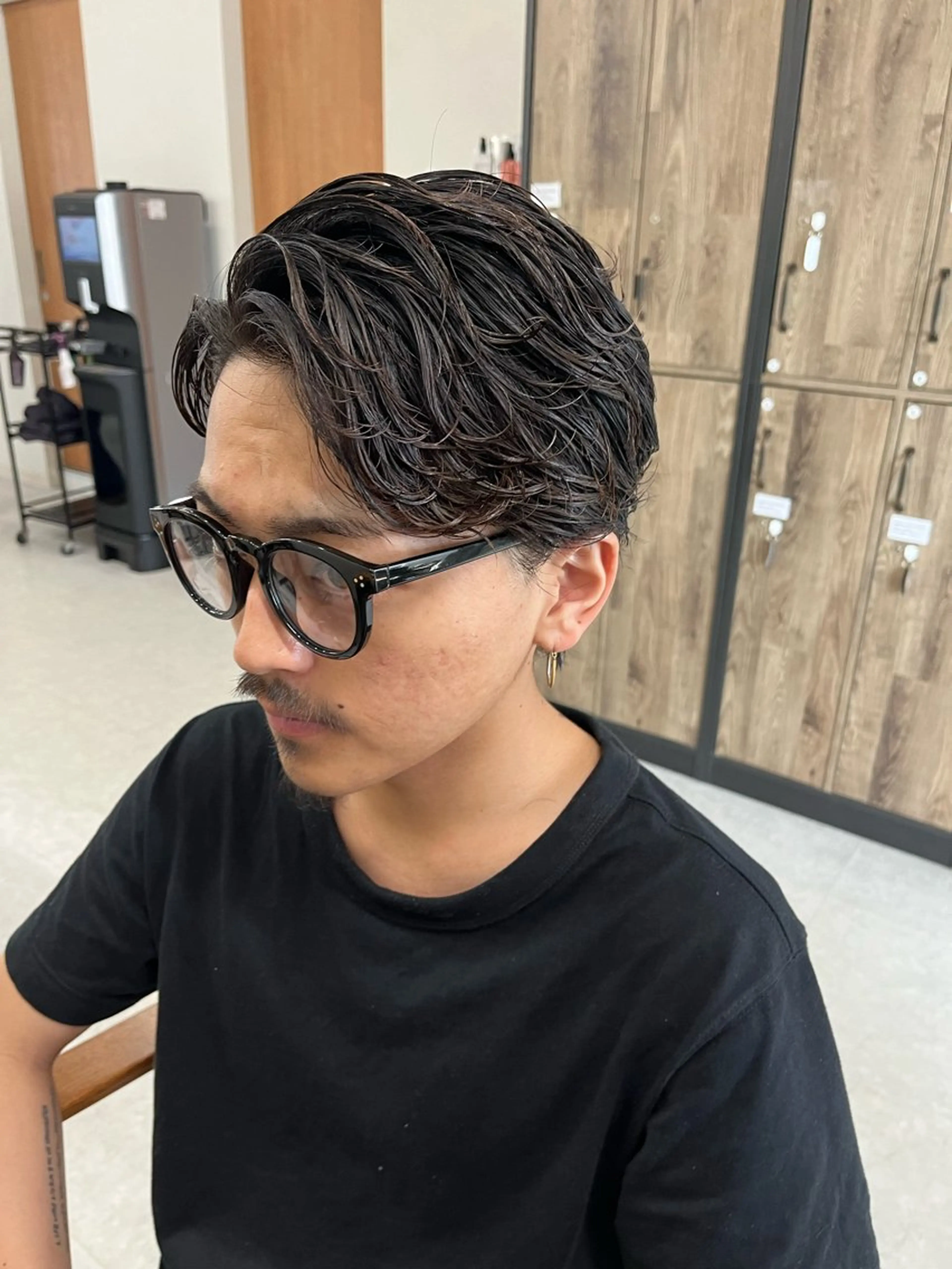 ショート パーマ メンズ メンズ特化/パーマ /フェード/洋輔のヘアスタイル