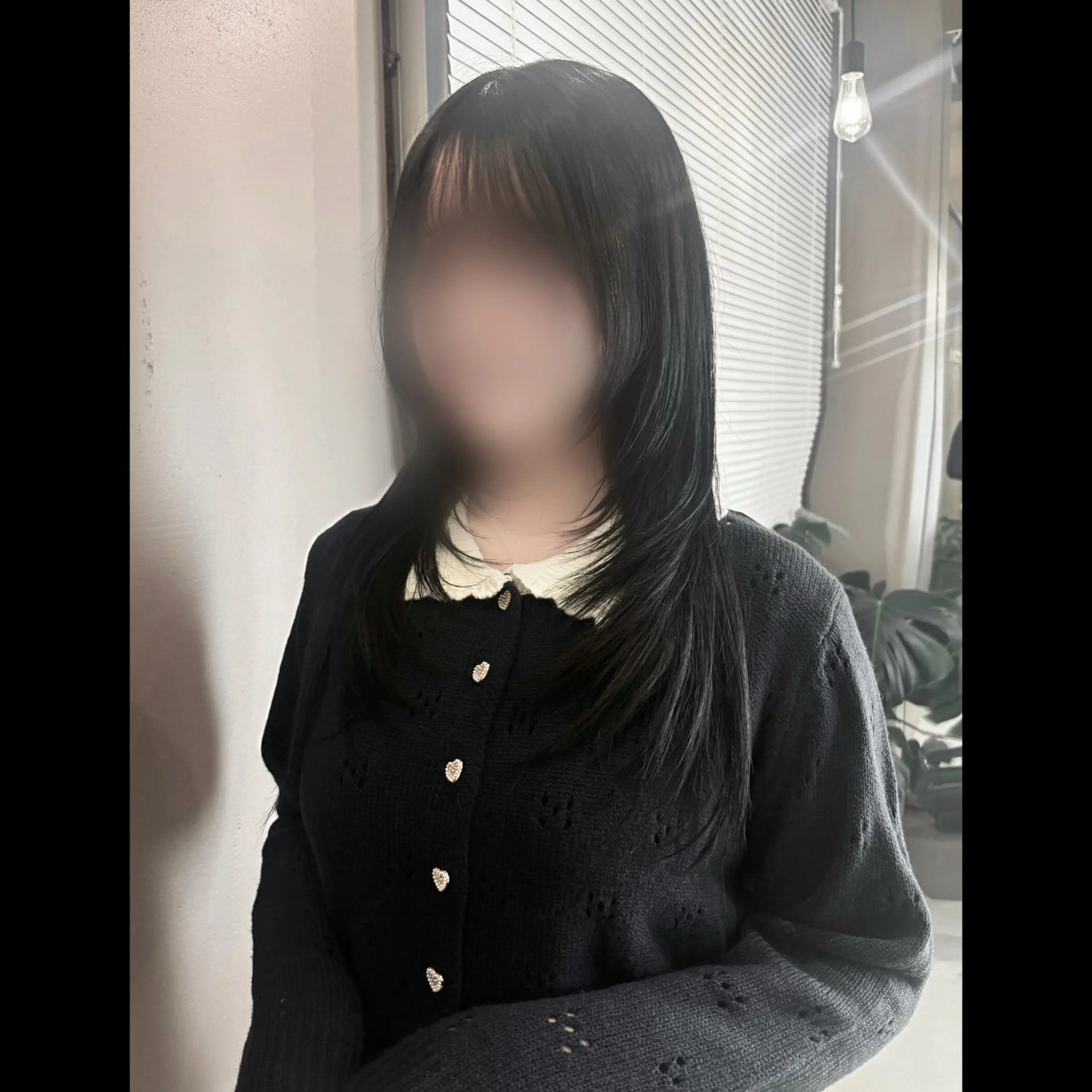 セミロング ハイレイヤー レイヤーカット カット ヘアカラー トリートメント 彩名/透明感カラー/ ボブ/レイヤーカットのヘアスタイル