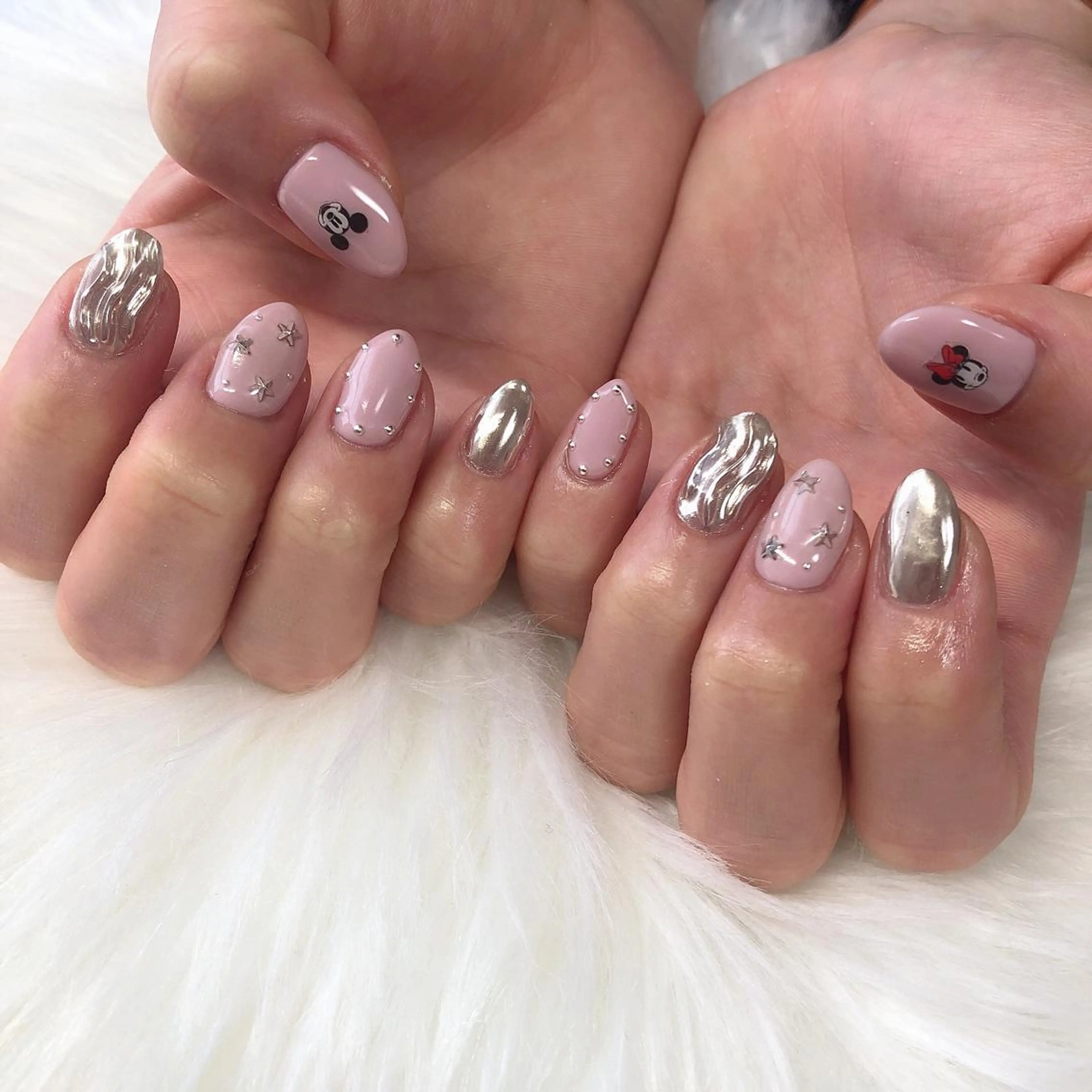 ネイル ハンドネイル 西岡 杏のネイルデザイン