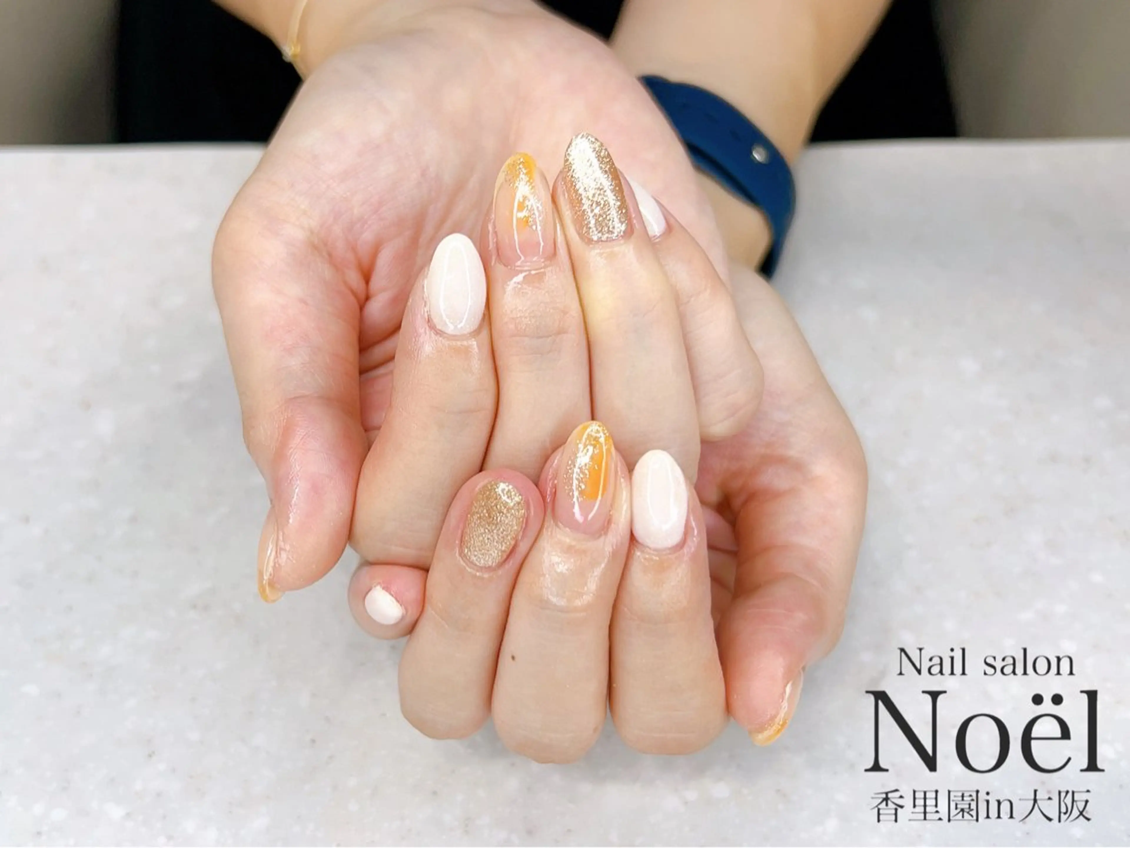 ネイル ハンドネイル Nailsalon  &Noel所属・もも 🍑のネイルデザイン