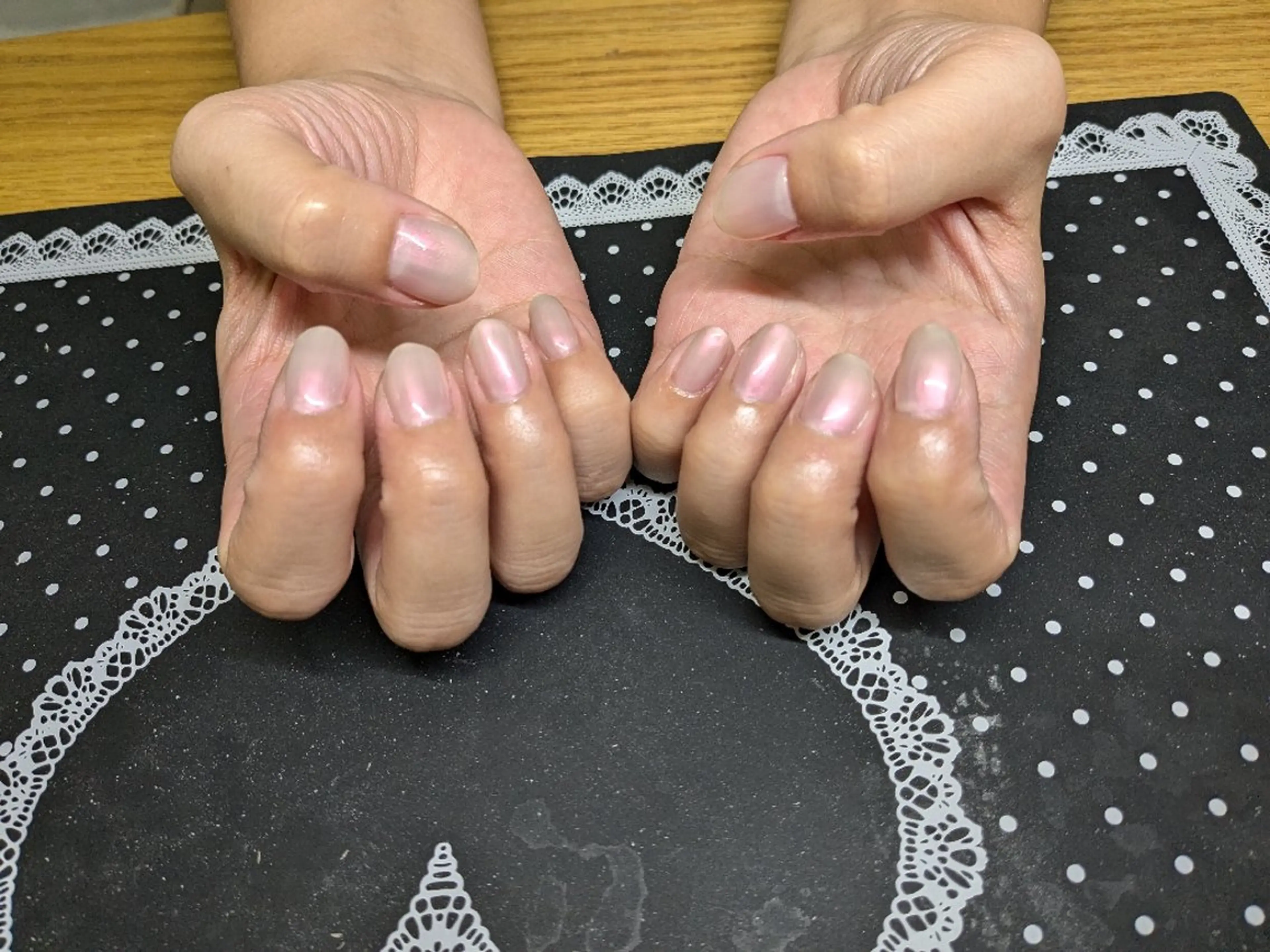 ネイル ワンカラーネイル hair make Re:birth所属・Re:birth Manaのマツエク・マツパデザイン