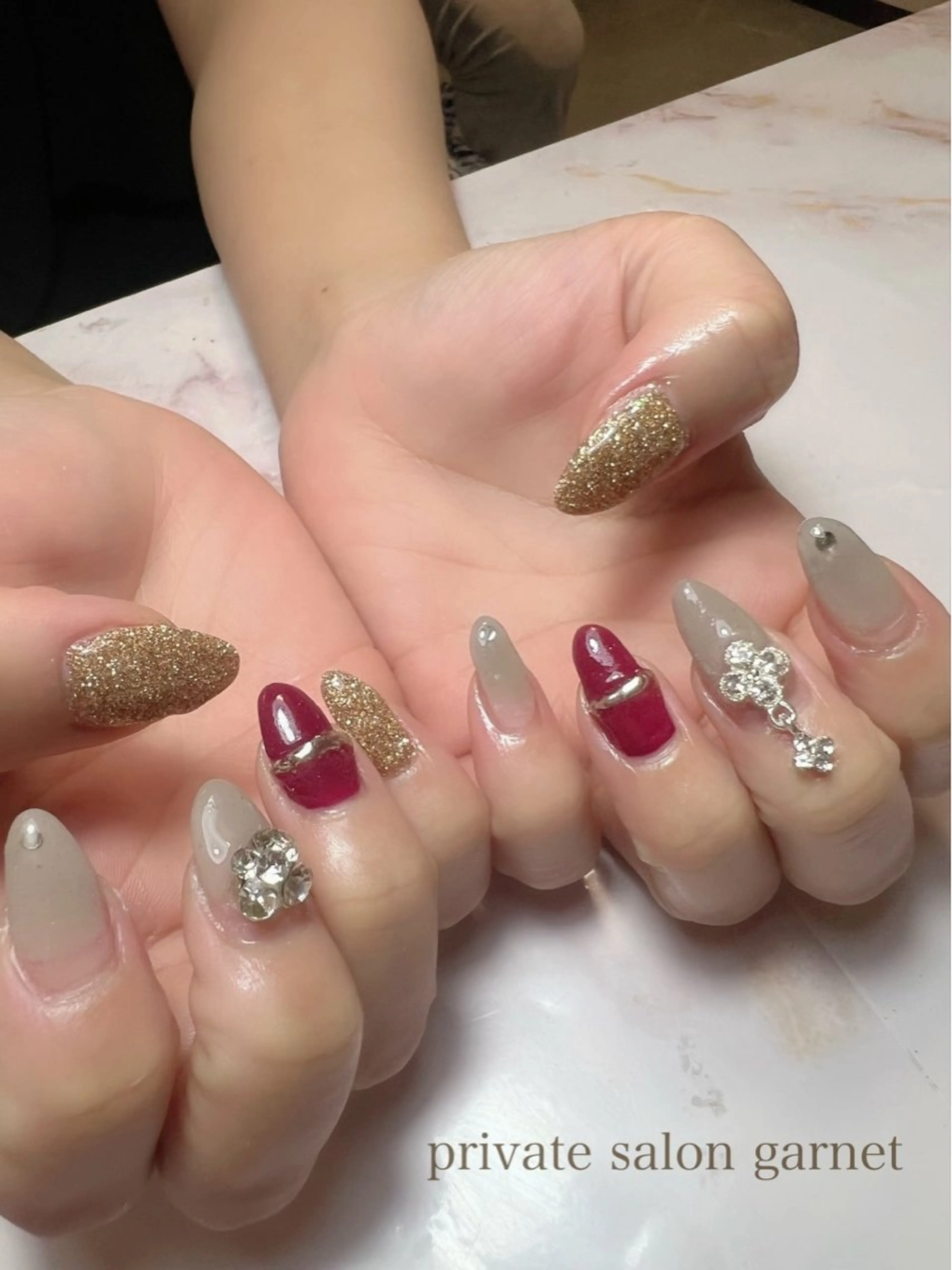ネイル Garnet nailのネイルデザイン
