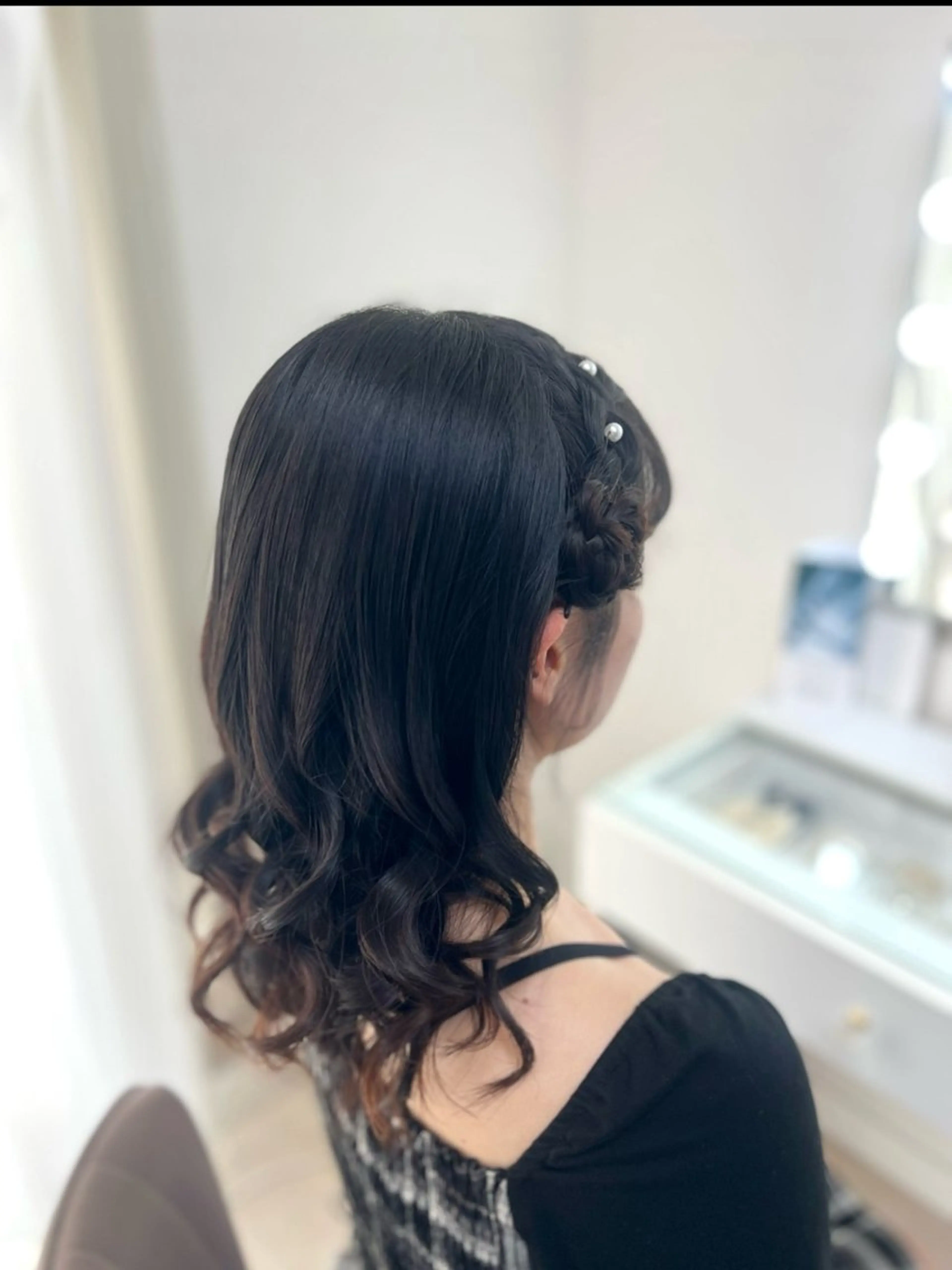 ロング ヘアセット/金山 佐野 妃都美のヘアスタイル