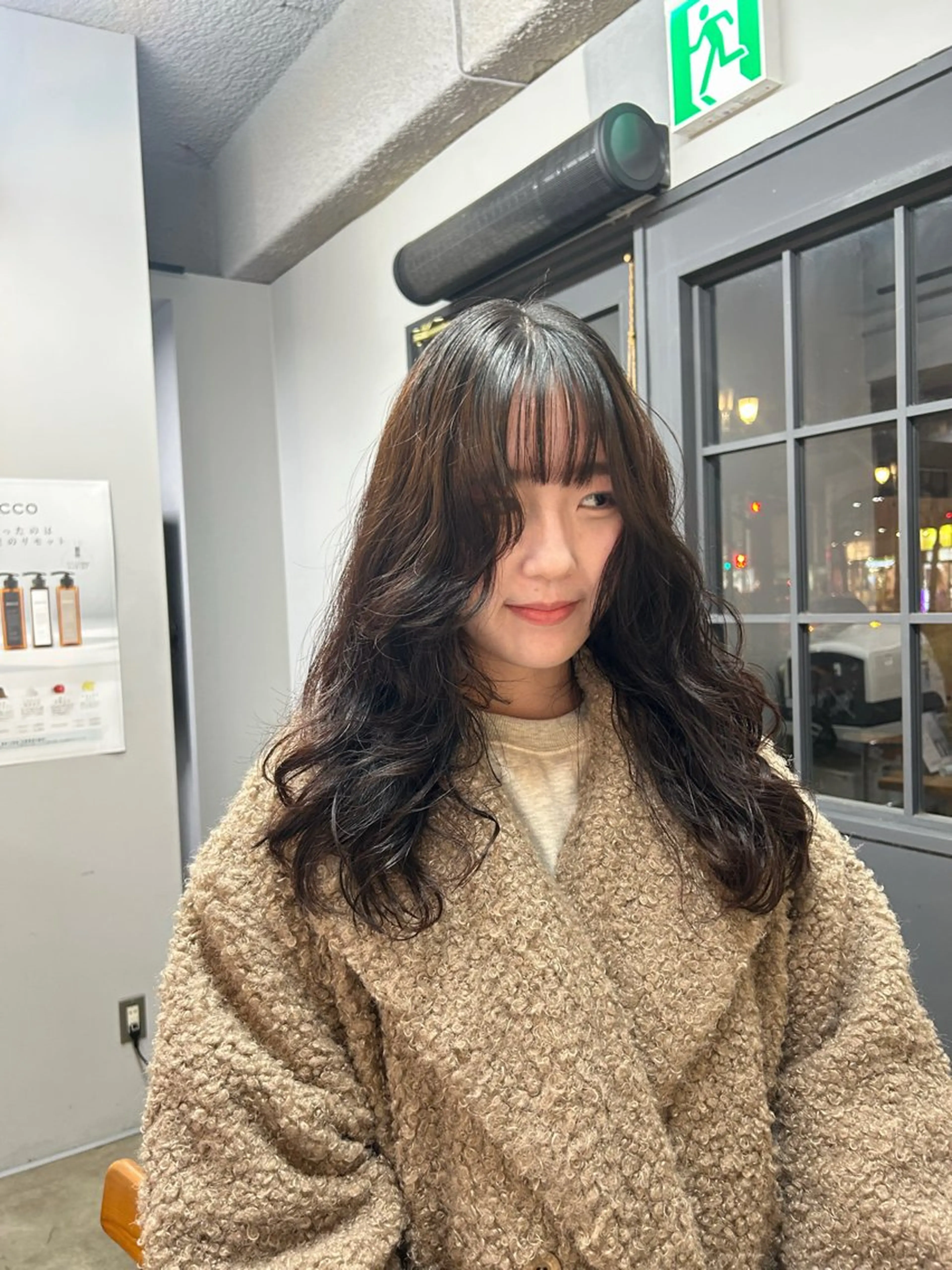 ロング パーマ カット パーマ ROCCOeast Rukaのヘアスタイル