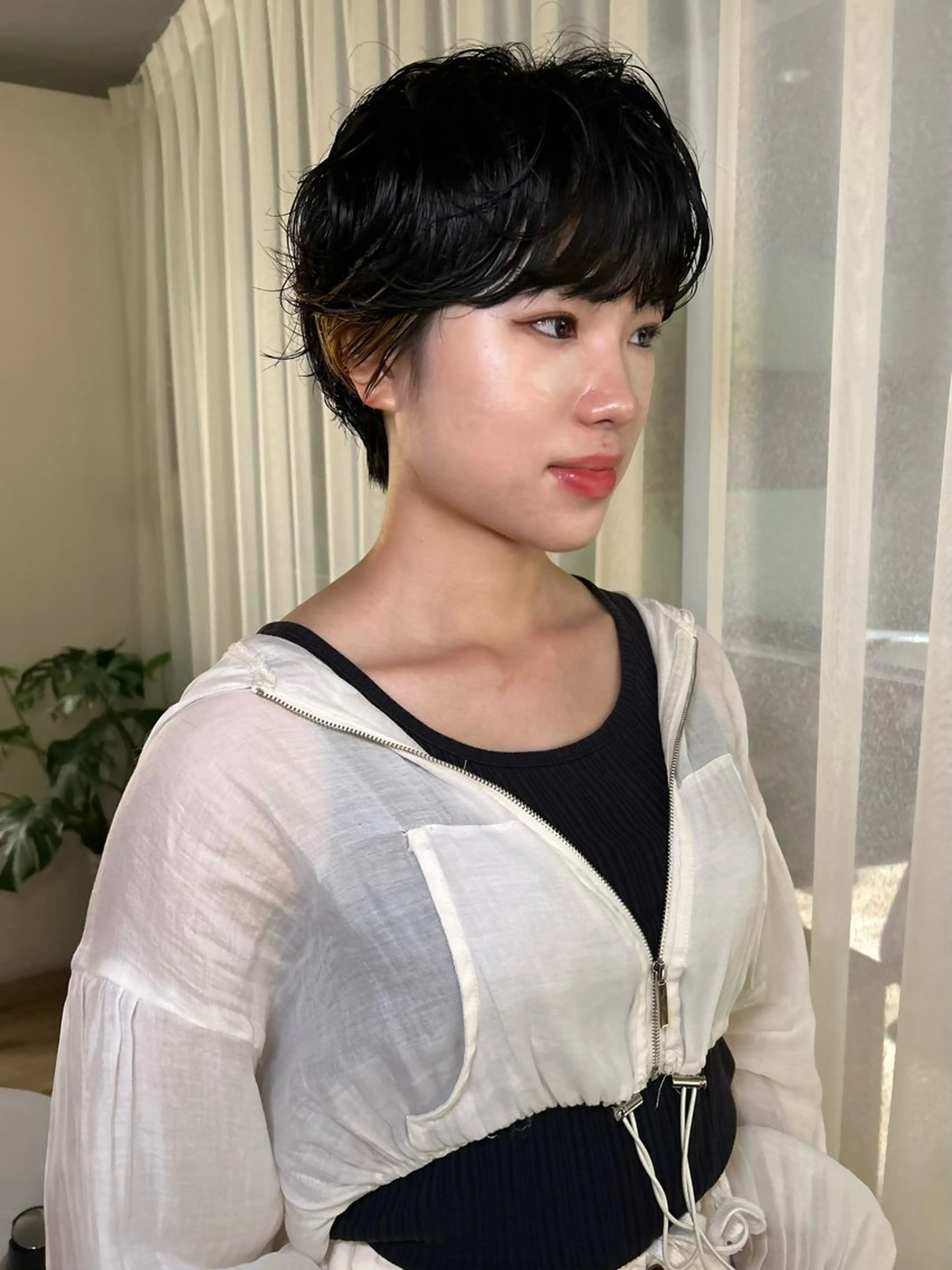 【今だけ限定メニュー✨】ショートカット+柔らかニュアンスパーマ🪡の写真