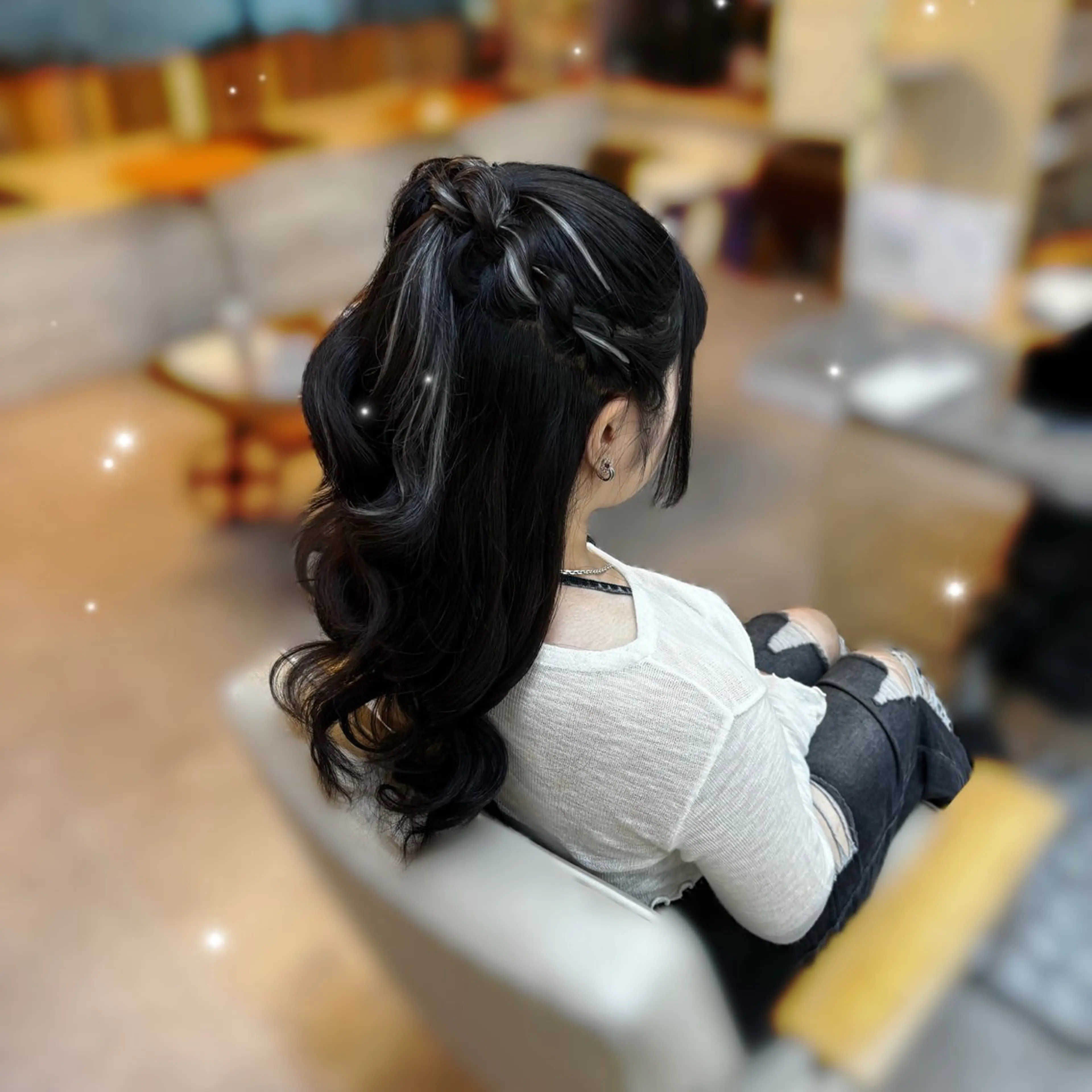 ロング ヘアセット さくら 🌸のヘアスタイル