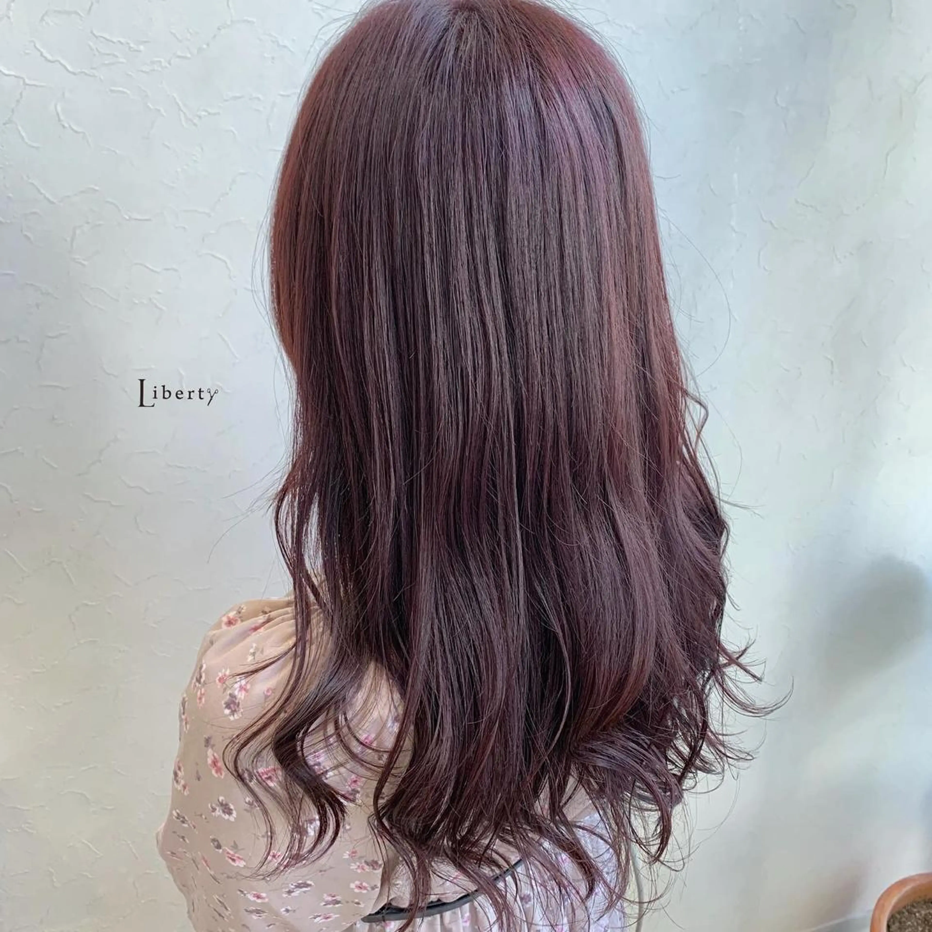 ロング カラー ピンクカラー メンズ指名多数!! SiLO 田島のヘアスタイル