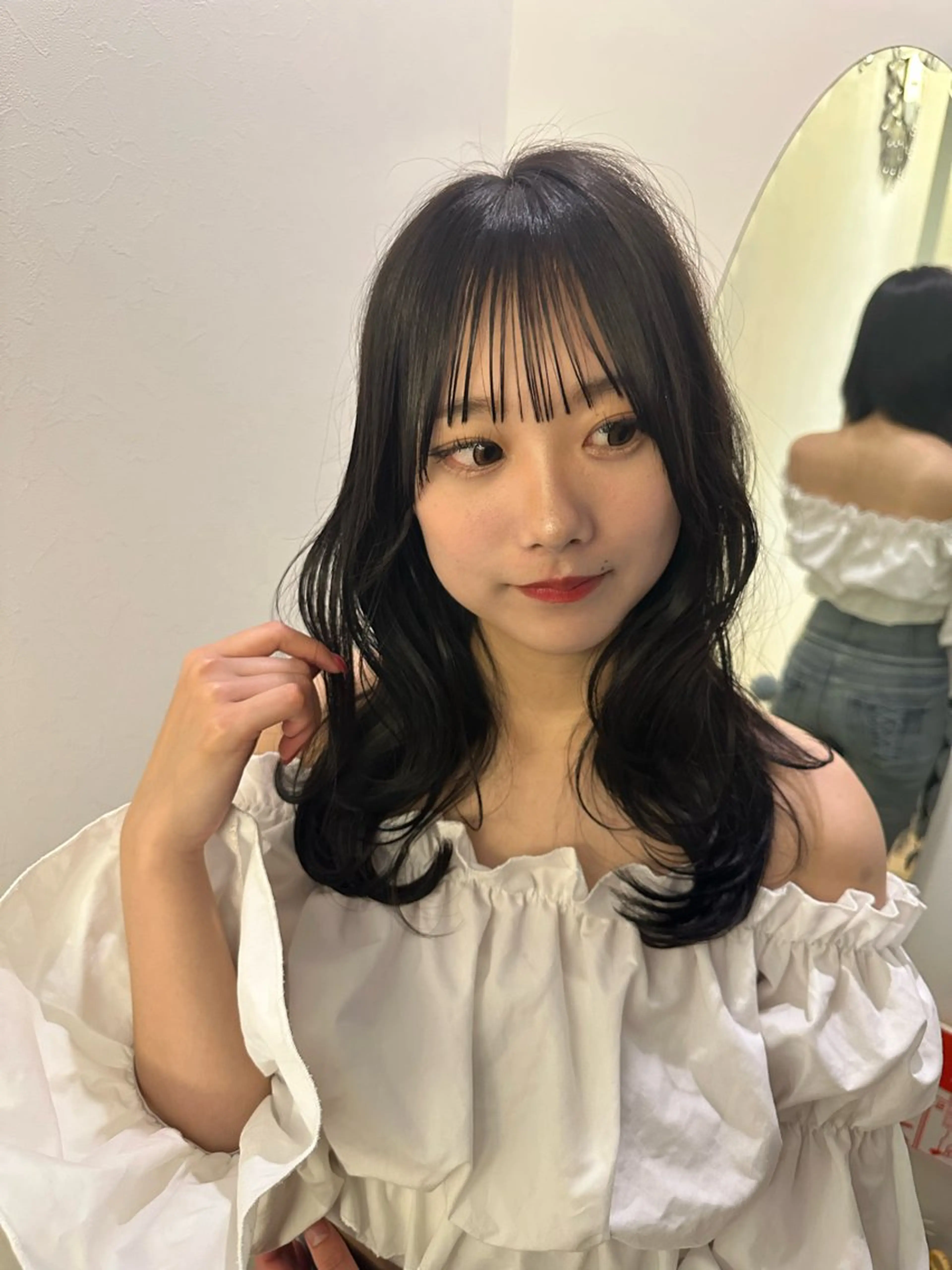 透明感カラー+COTA4stepトリートメントの写真