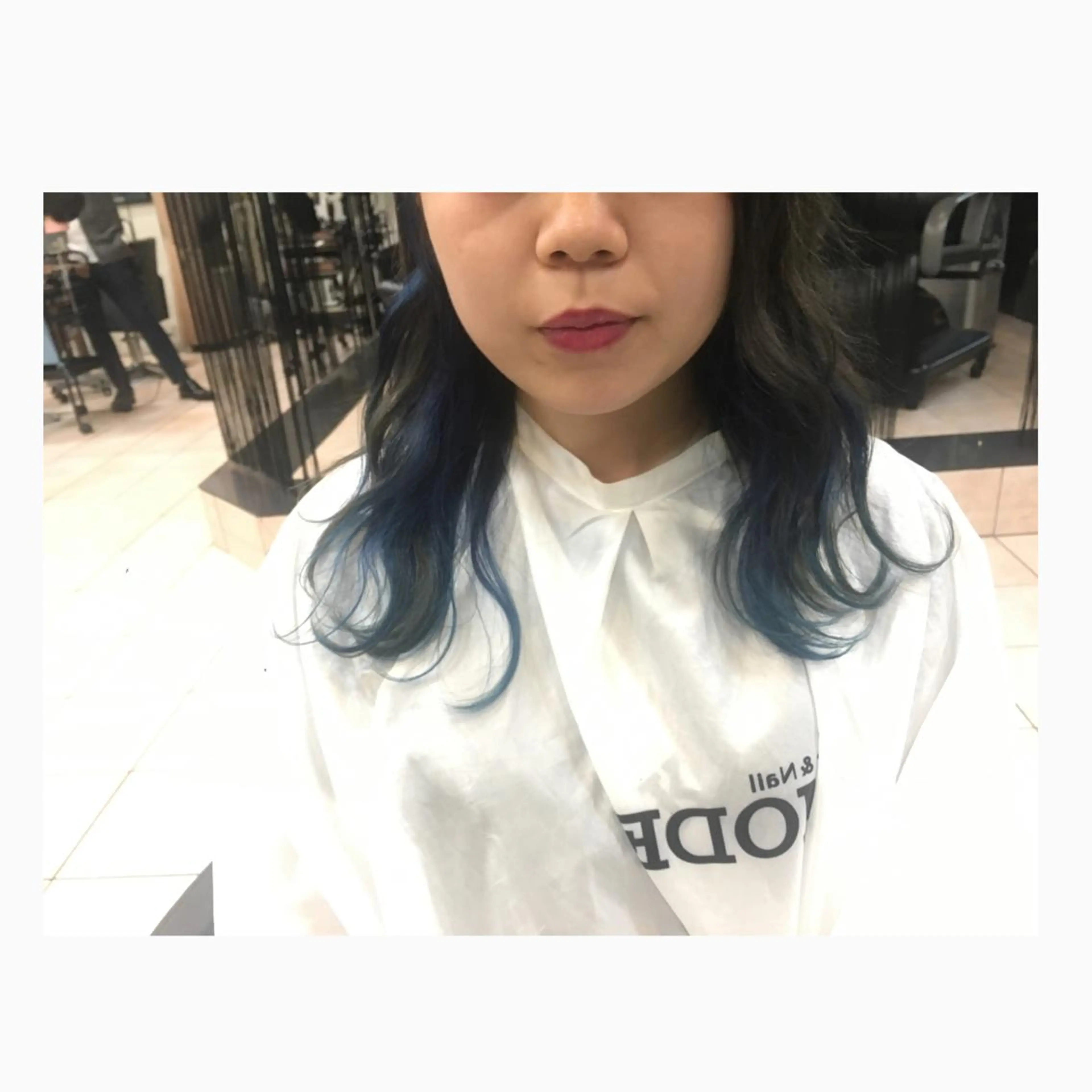 ミディアム カラー MODE K's松原 YUMIのヘアスタイル